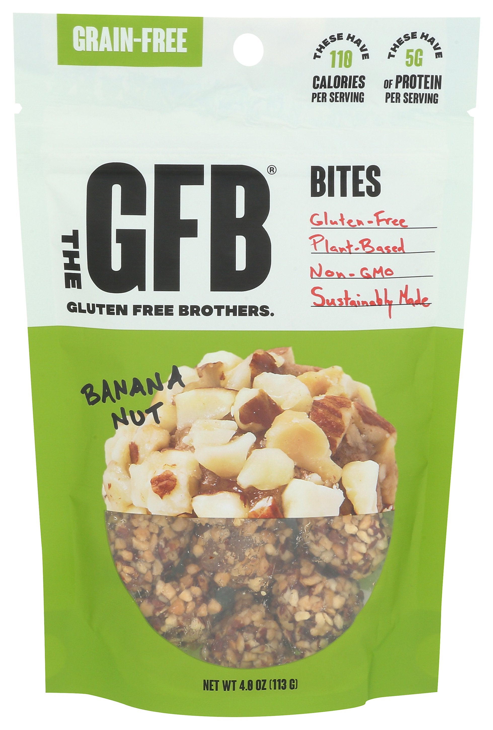 THE GFB BITES BANANA NUT - Case of 6