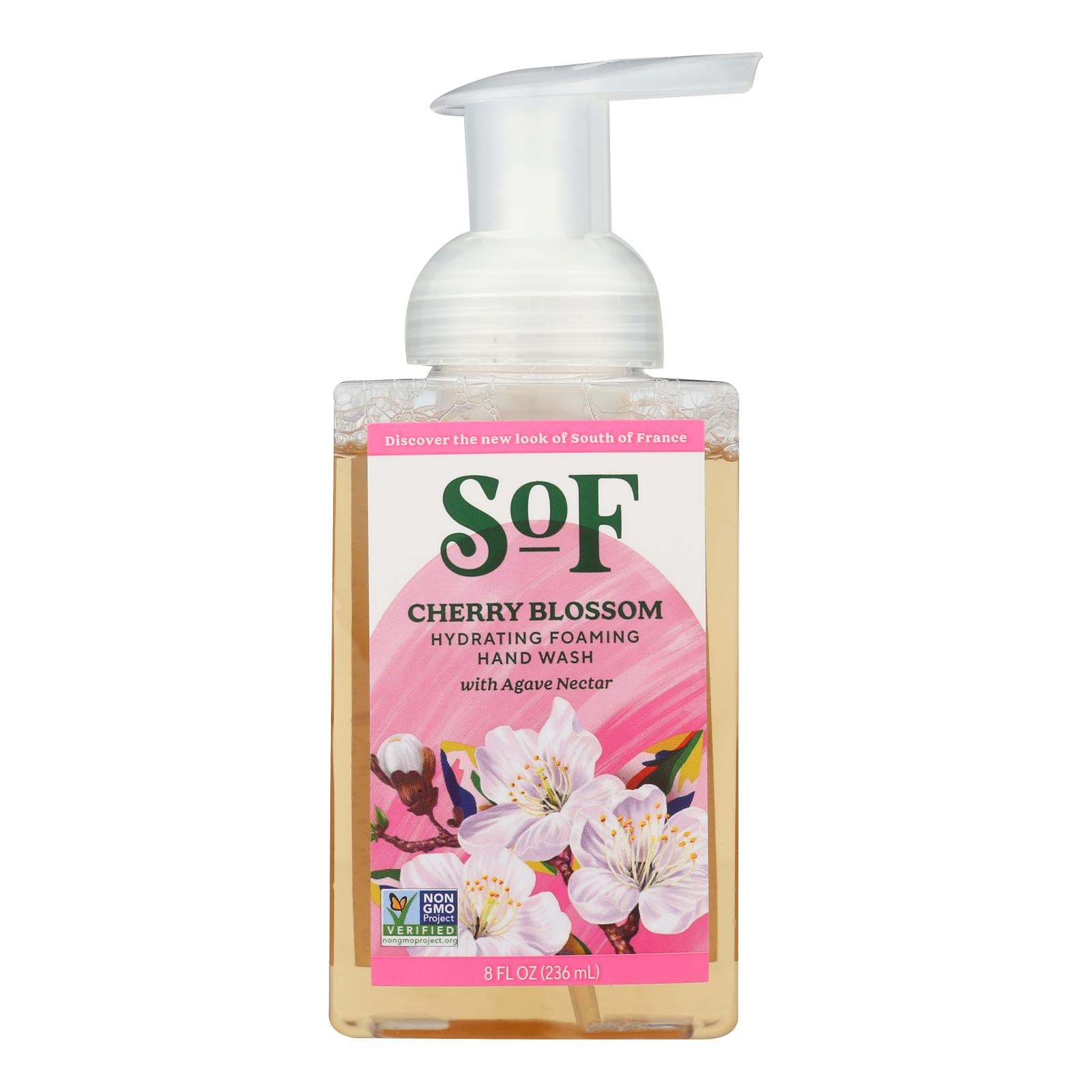 South Of France - Hand Wash Foam Cherry Blossom - 1 Each - 8 Oz
