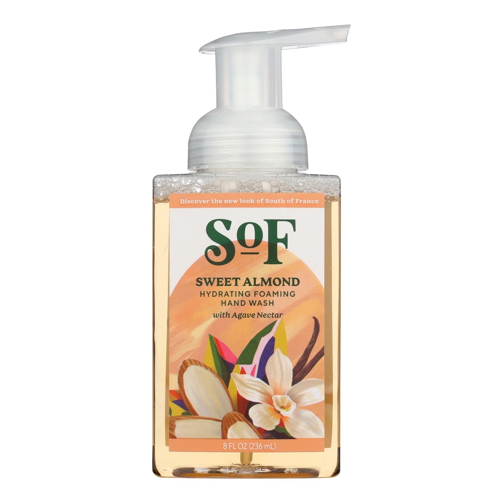 South Of France Hand Soap - Foaming - Almond Gourmande - 8 Oz - 1 Each