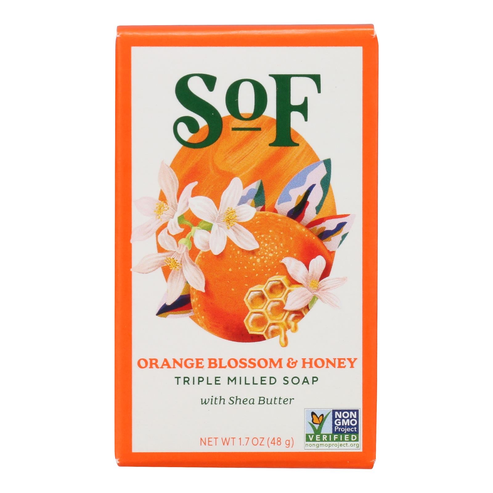 South of France - Bar Soap Orange Blossom Travel - Case of 24 - 1.7 ounces