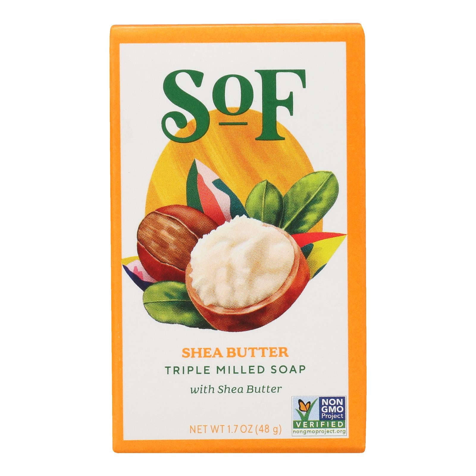 South of France - Bar Soap Shea Butter Travel - Case of 24 - 1.7 ounces