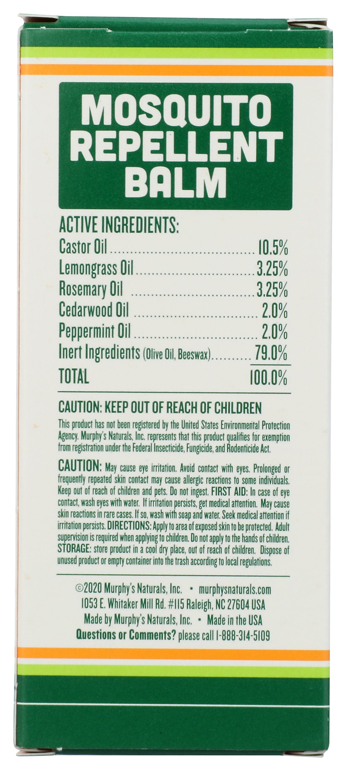 MURPHYS NATURALS REPELLENT MOSQUITO STICK