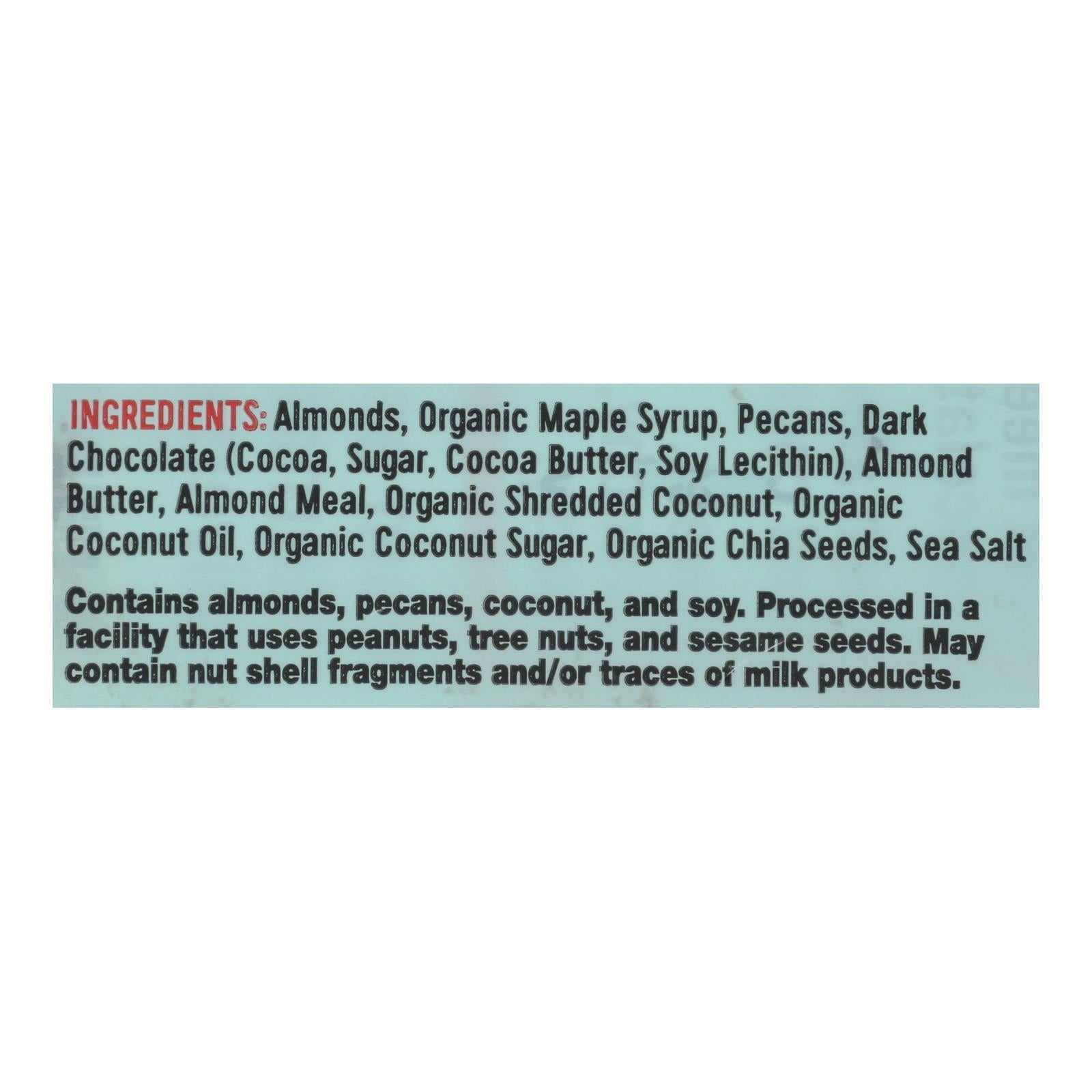 Taos Bakes - Bar Dark Chocolate Almond Sea Salt - Case Of 12-1.8 Oz