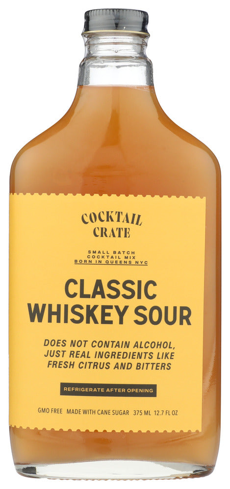 Cocktail Crate Mix Whiskey Sour - Case of 6 - 12.7 fl oz.