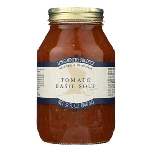 Lowcountry - Soup Tomato Basil - Case Of 12 - 32 Fz