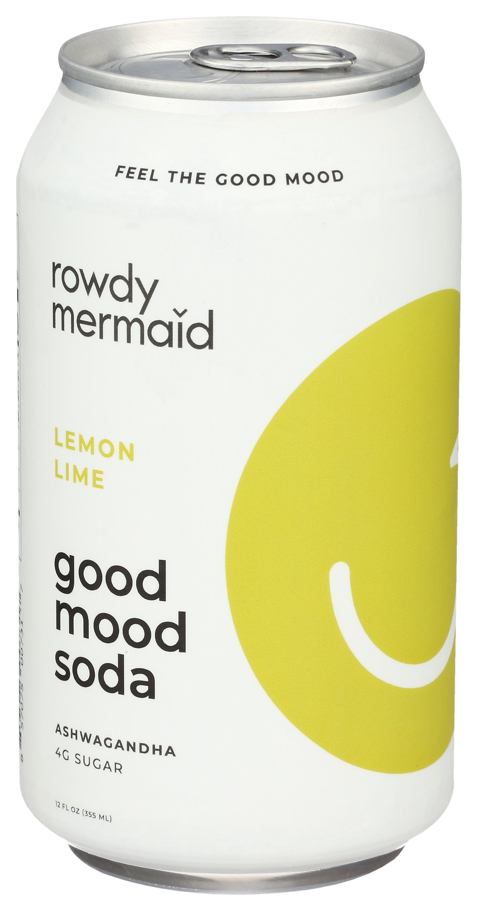 GOOD MOOD SODA SODA LEMON LIME - Case of 12