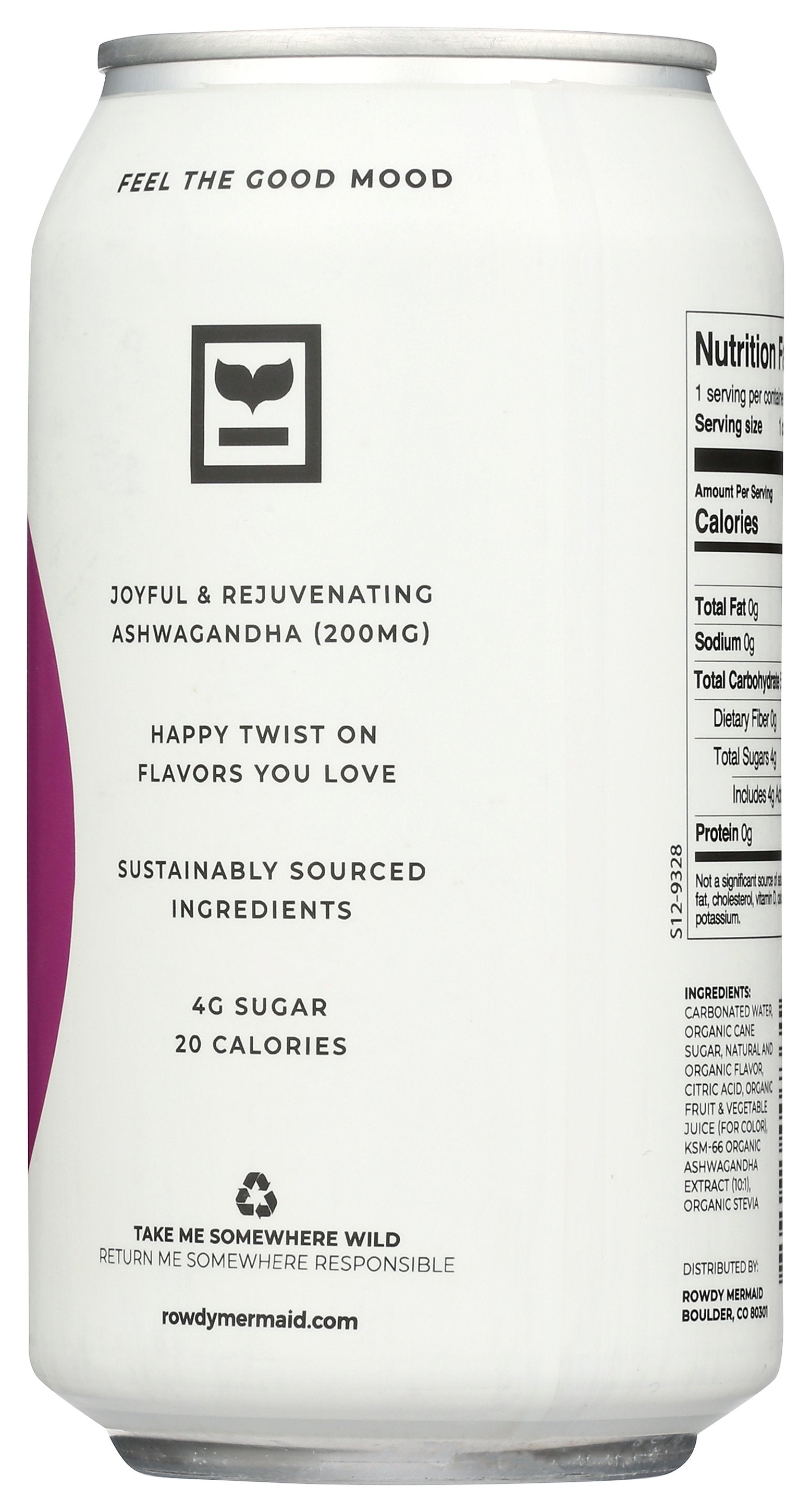 GOOD MOOD SODA SODA GRAPE - Case of 12