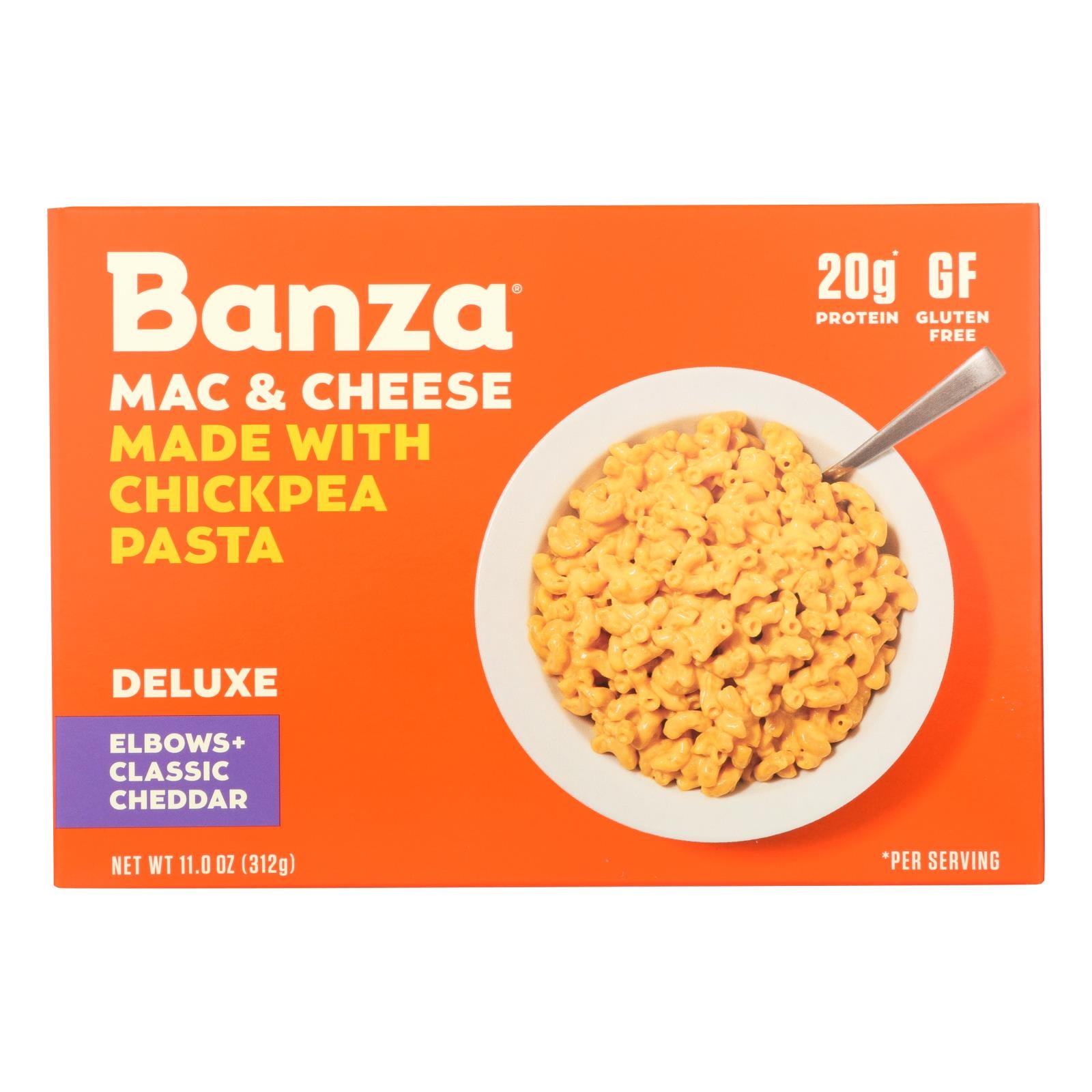 Banza - Mac Cheese Chickpea Chdr - Case Of 6 - 11 Oz
