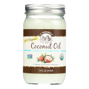La Tourangelle Coconut Oil - Case Of 6 - 14 Fl Oz.