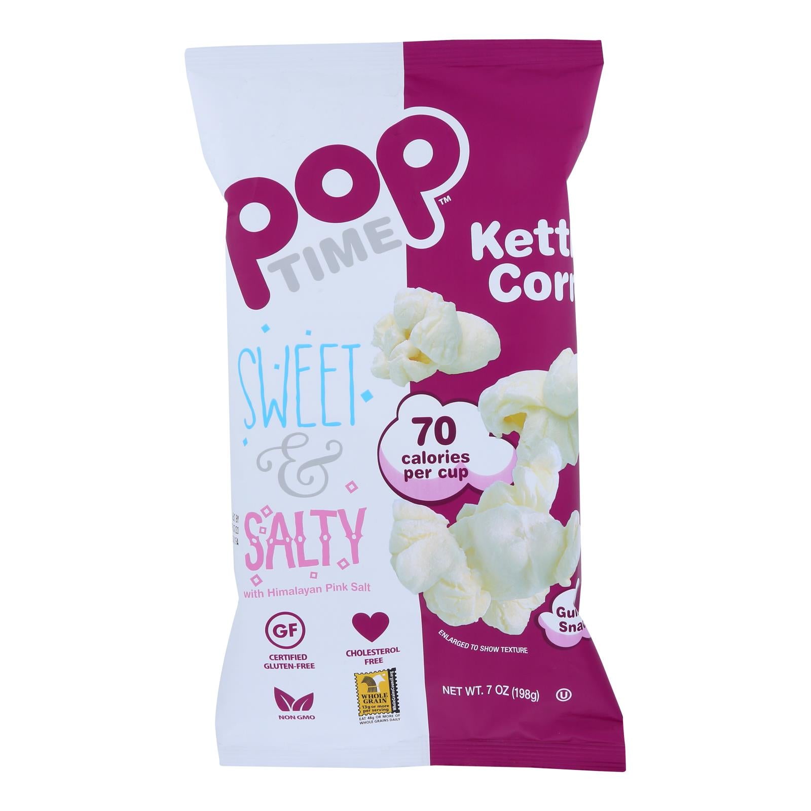 Pop Time - Popcorn Kttl Sweet&salty - Case Of 6-7 Oz