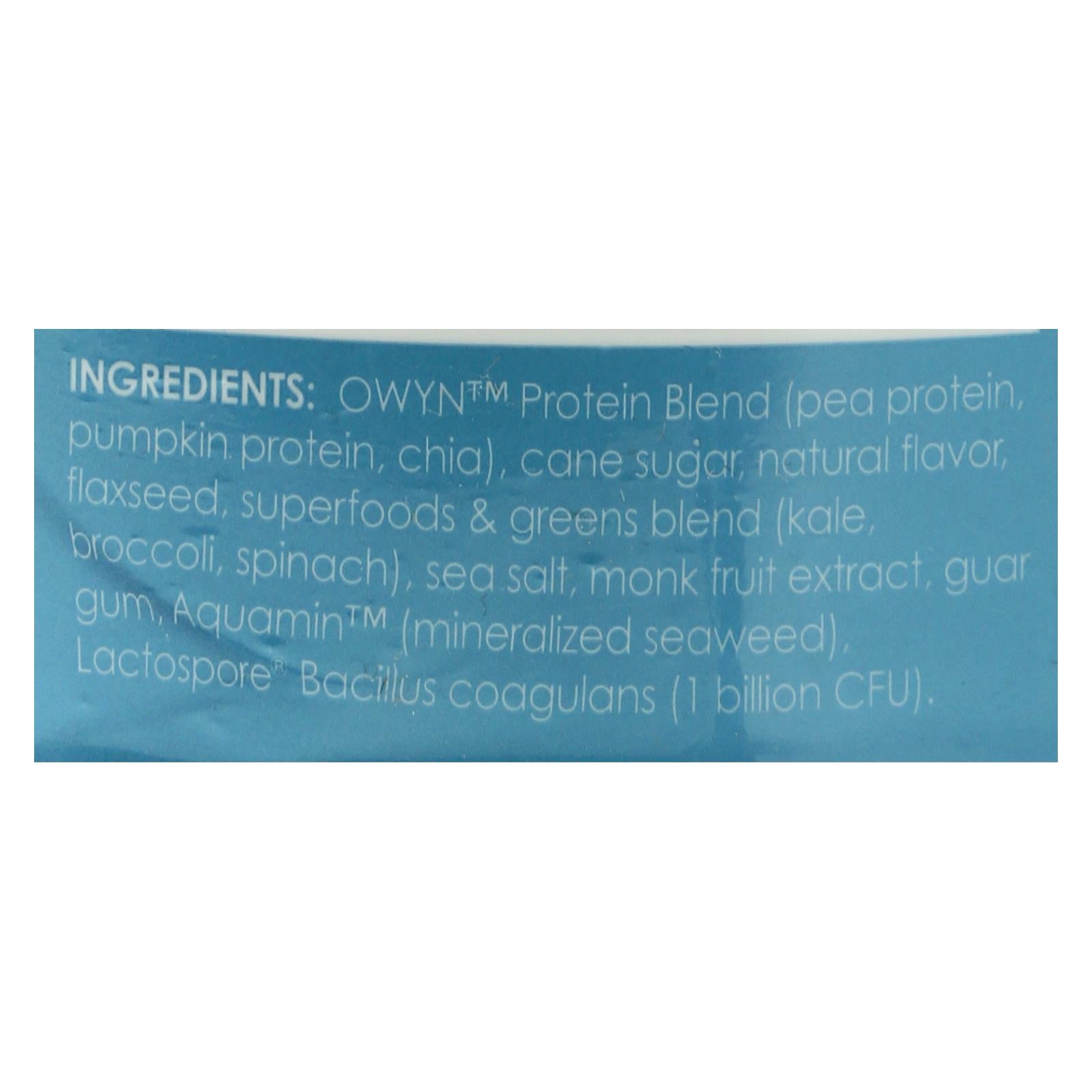 Owyn-only What You Need - Pb Protein Smooth Vanilla - CS of 3-1.05 LB