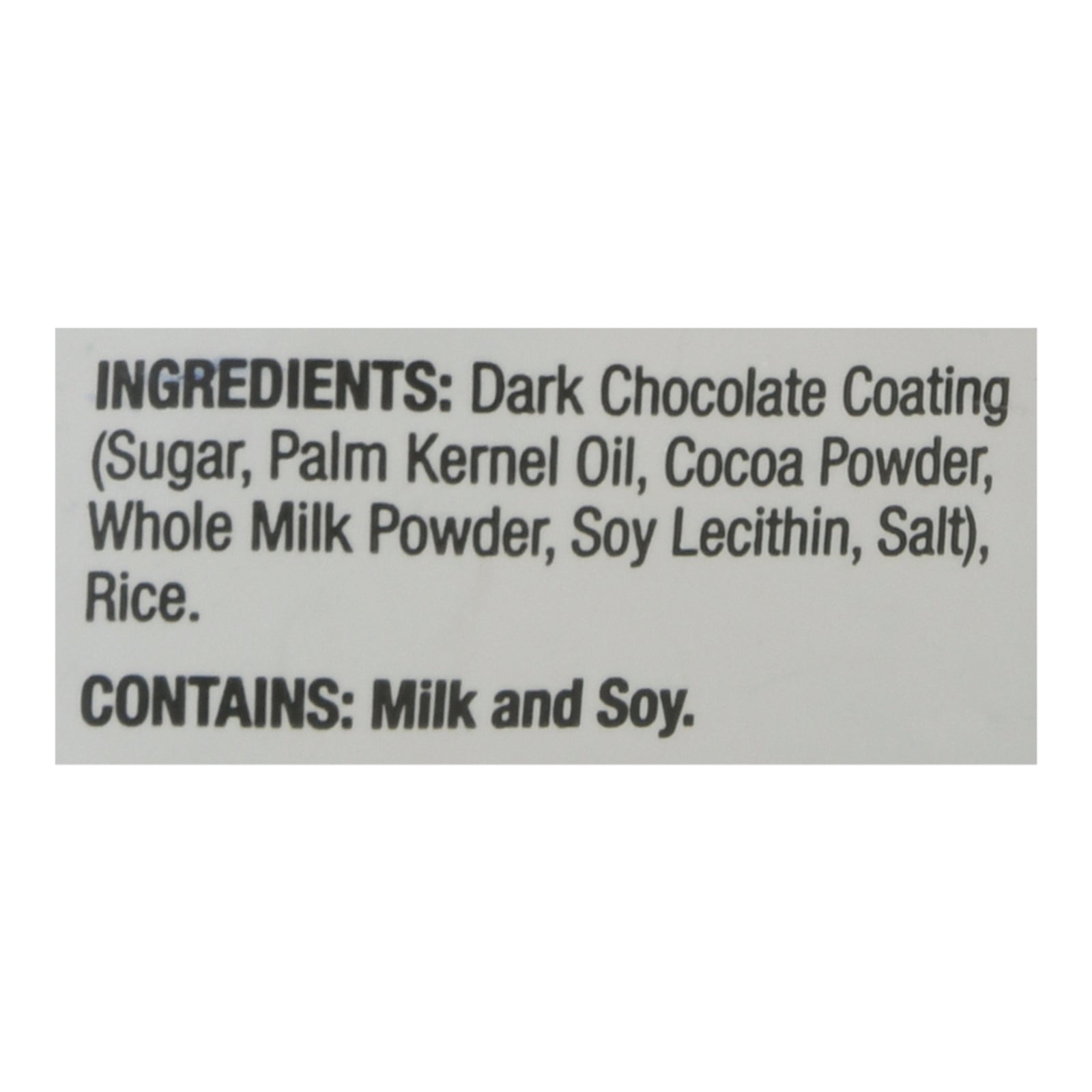 Element - Rice Cake Minis Dark Chocolate - Case of 8-3 OZ