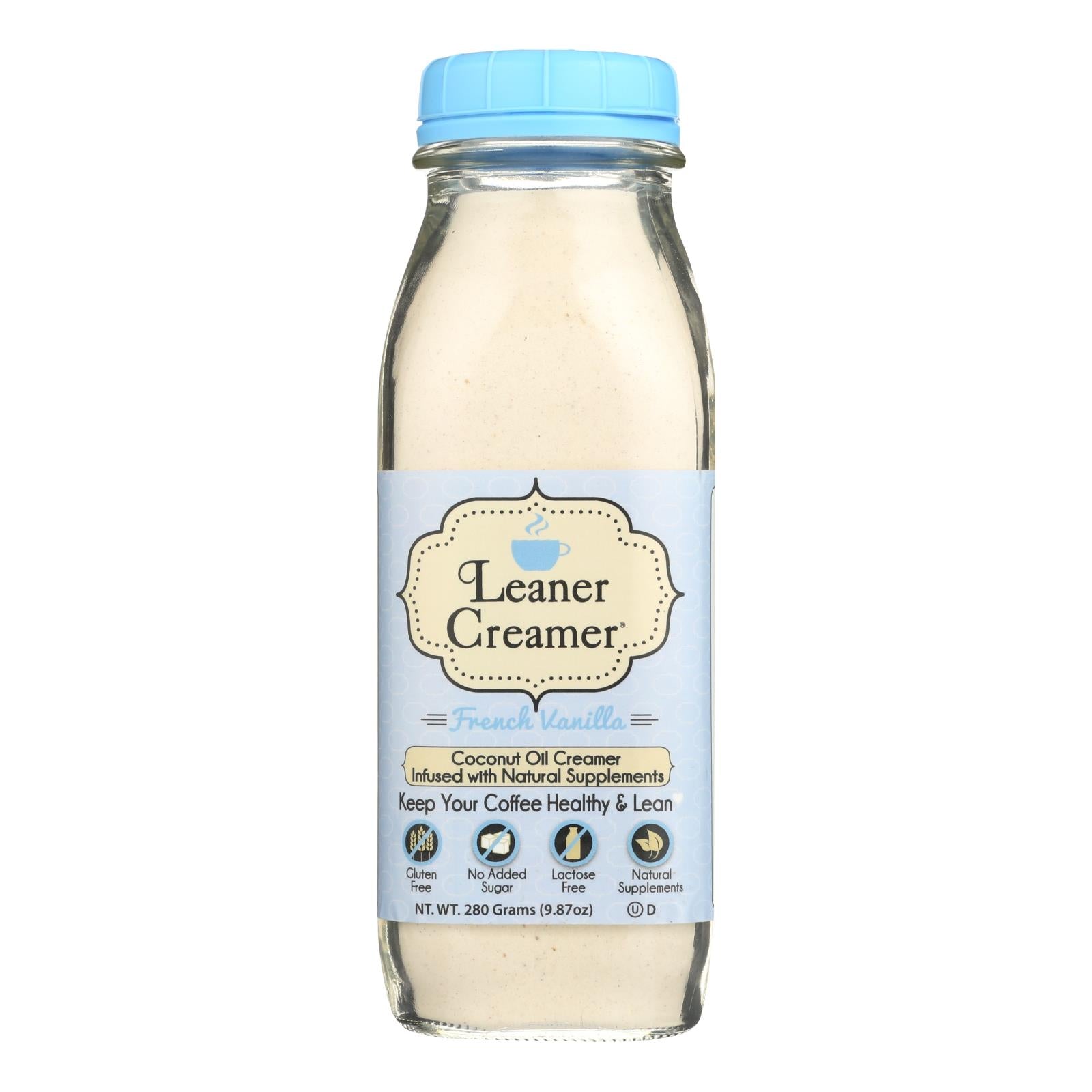Leaner Creamer - Creamer French Vanilla - Case Of 6 - 9.87 Oz