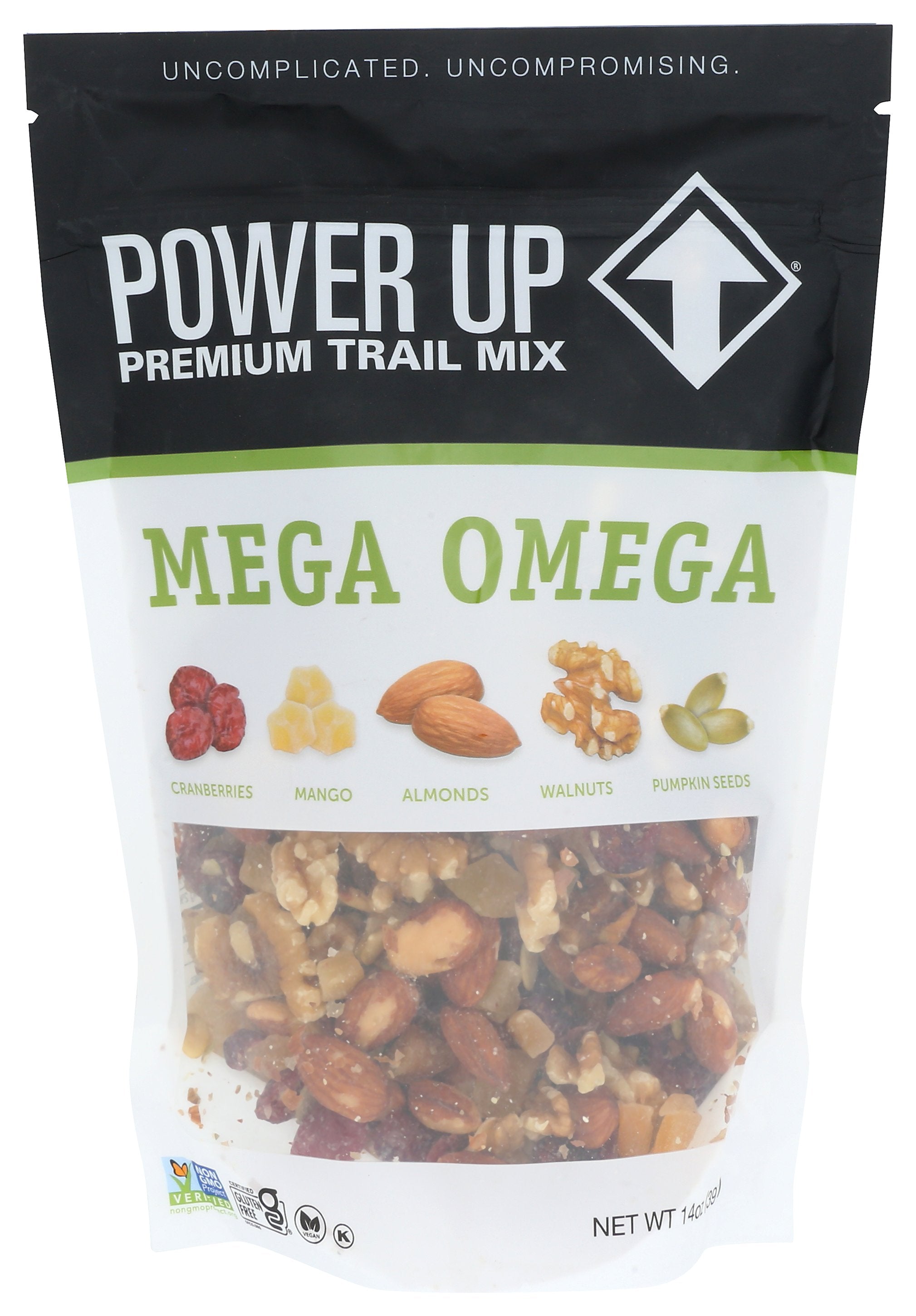 POWER UP TRAIL MIX MEGA OMEGA - Case of 6