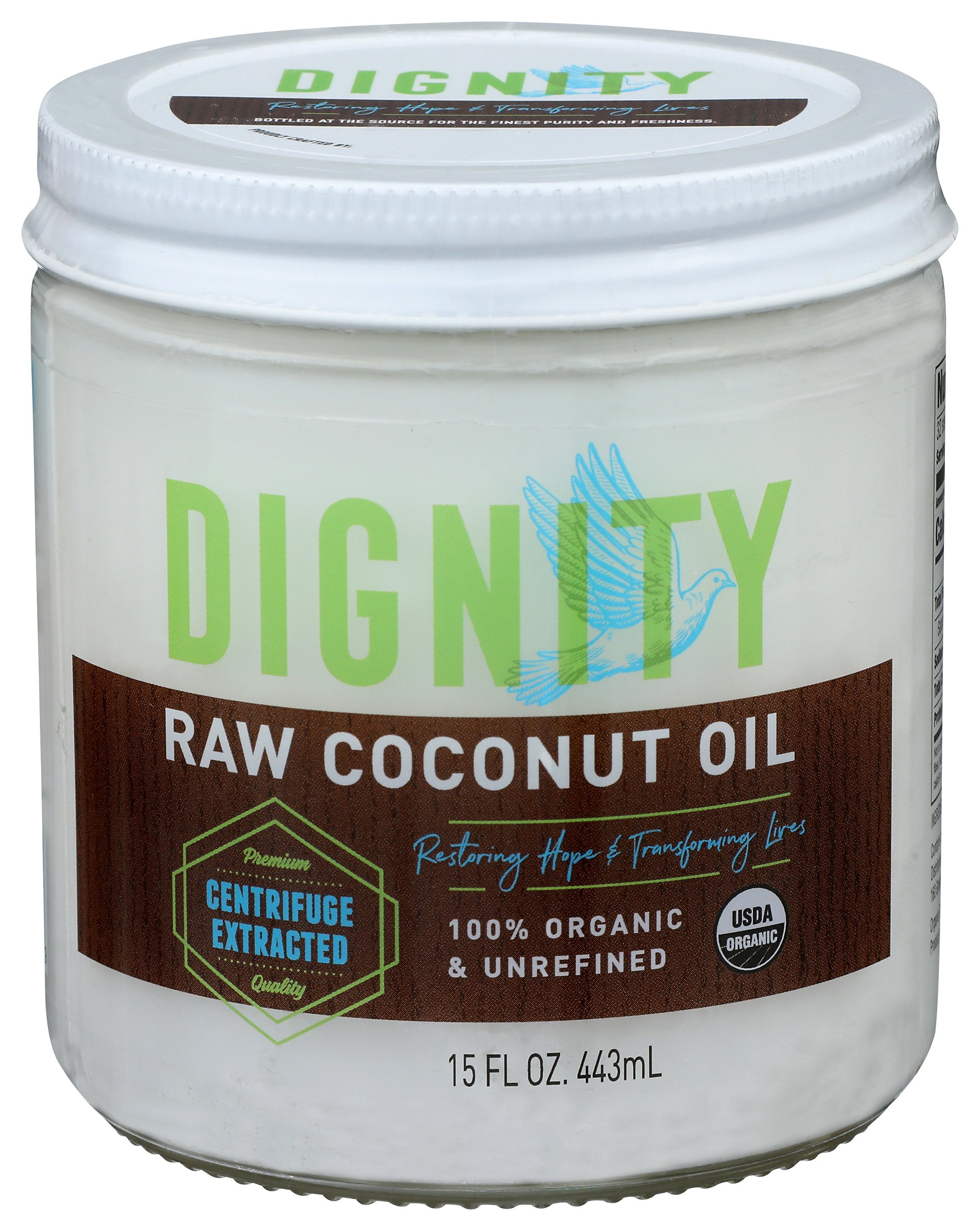 DIGNITY COCONUTS OIL COCONUT RAW VRGN ORG - Case of 6