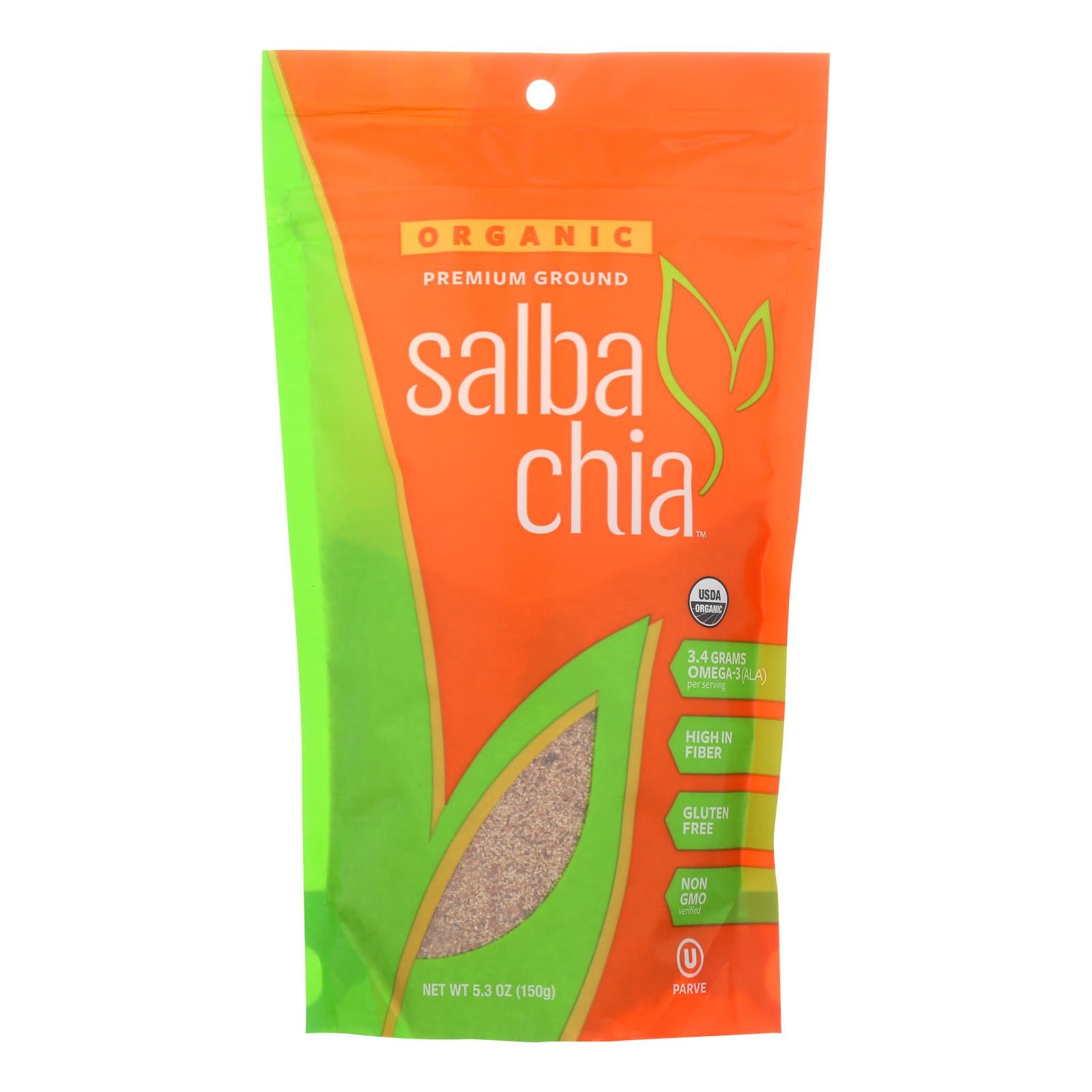 Salba Smart Organic Premium Ground Chia  - 1 Each - 5.3 Oz