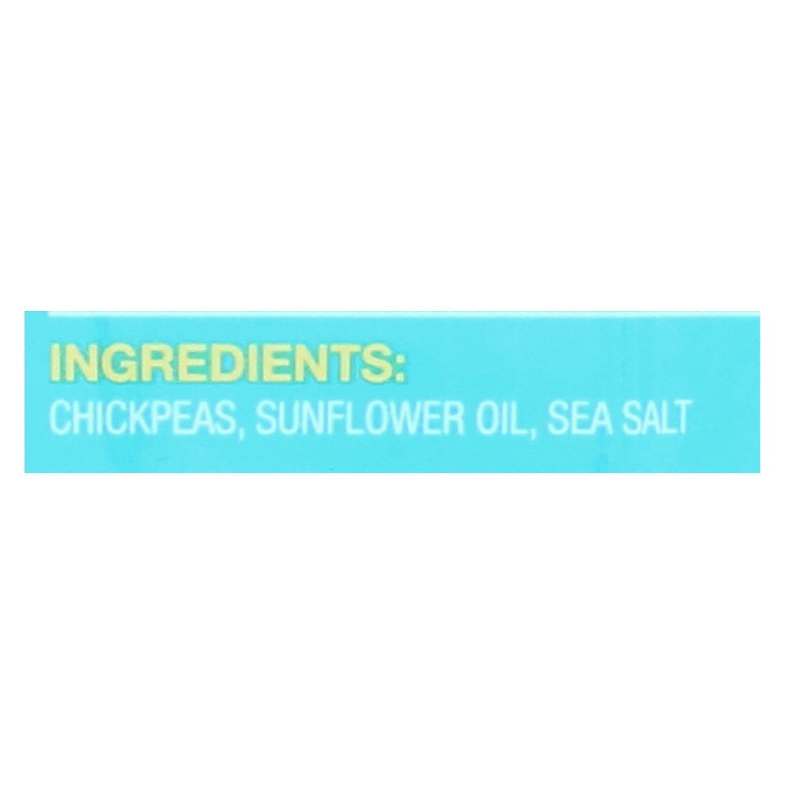 Biena Chickpea Snacks - Sea Salt - Case of 10 - 1.2 oz.
