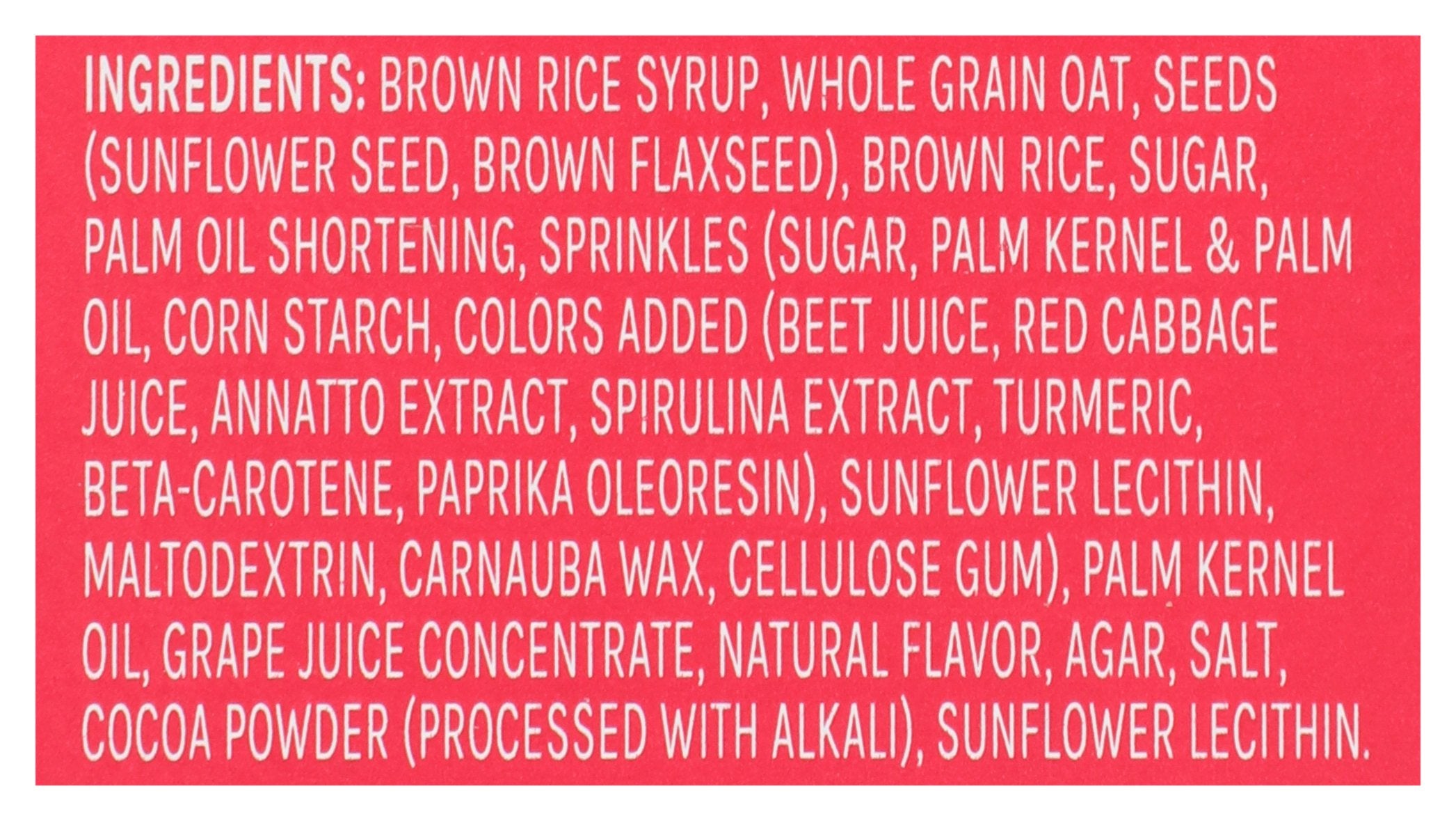 BLAKES SEED BASED BARS CHEWY BDAY CAKE 5CT - Case of 6