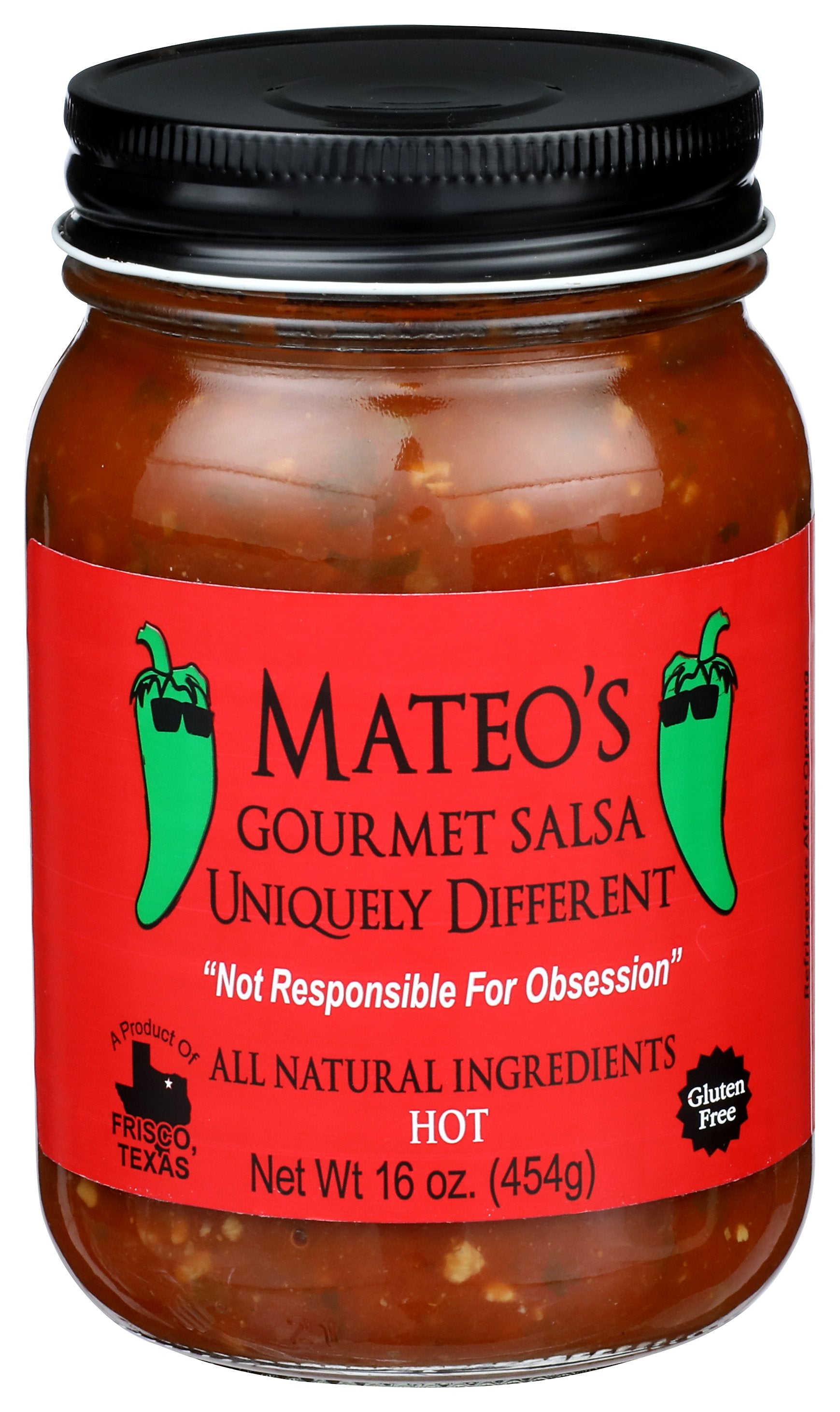 MATEOS GOURMET SALSA HOT - Case of 6
