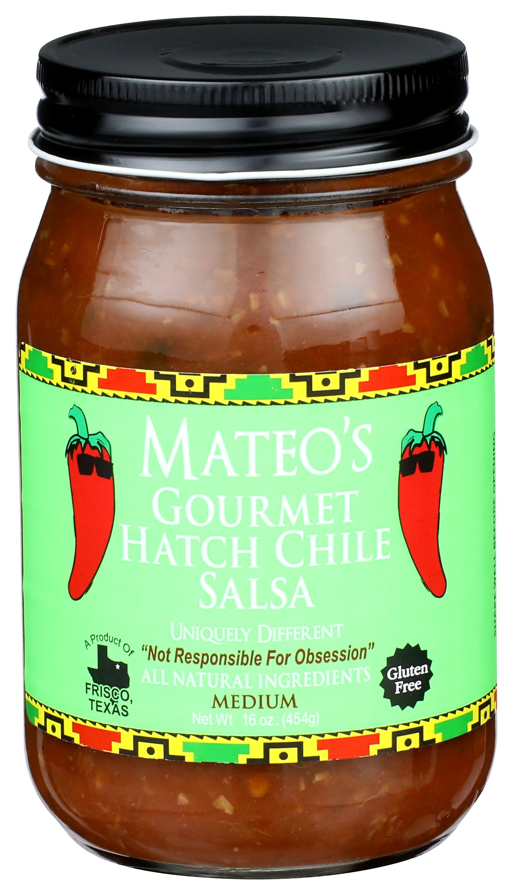 MATEOS GOURMET SALSA HATCH CHILE - Case of 6
