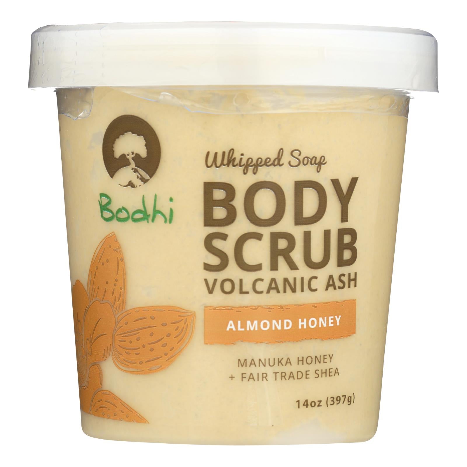 Bodhi - Body Scrub - Almond Honey - Case Of 1 - 14 Oz.