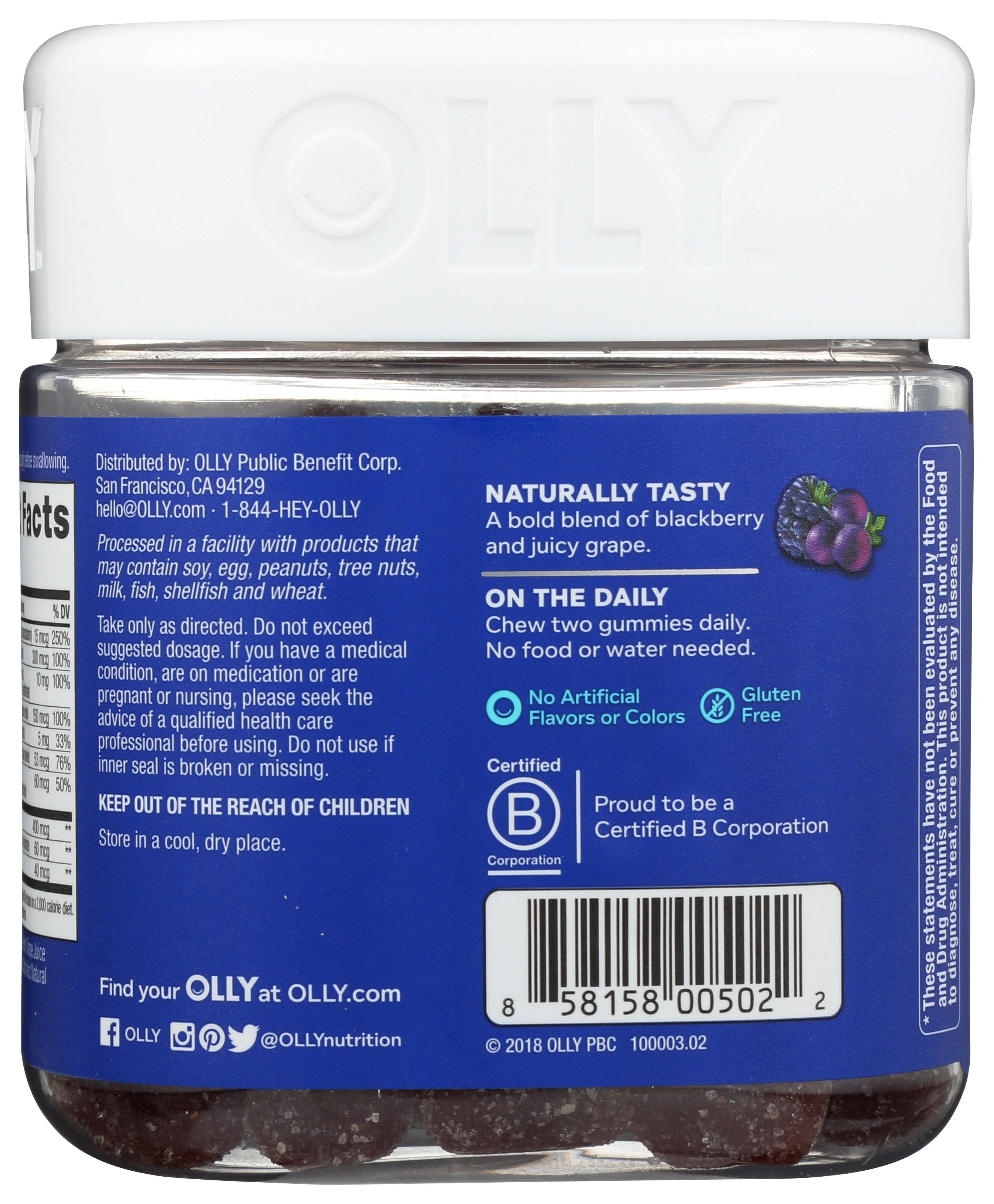 OLLY SUPPLEMENT MENS MULTI GMY - Case of 3