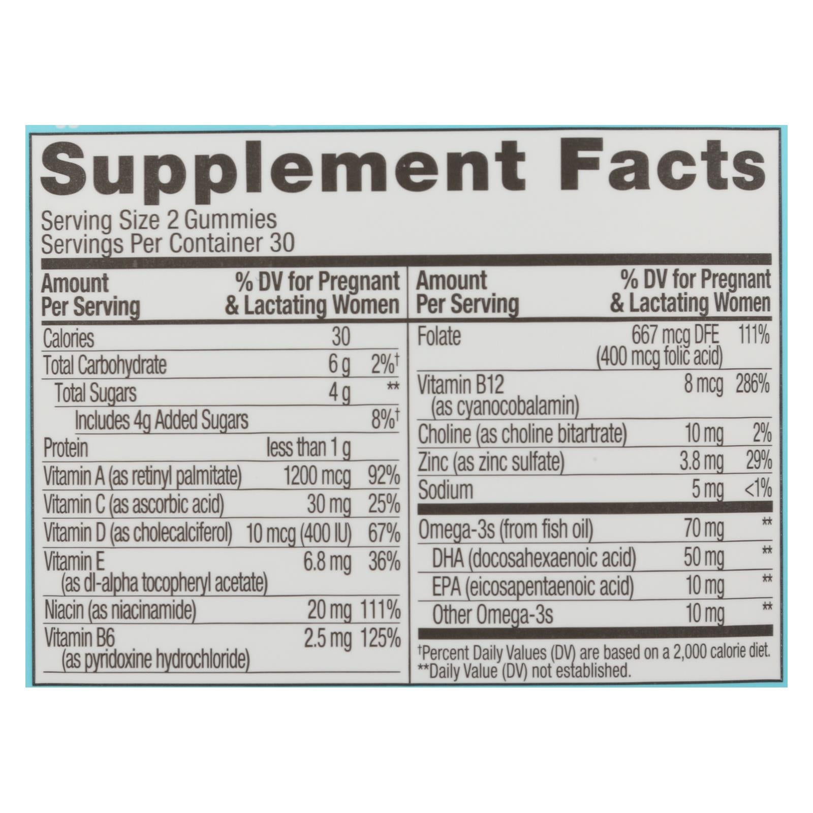 Olly - Prenatl Vitamin Folic Acd Cit - 1 Each - 60 Ct