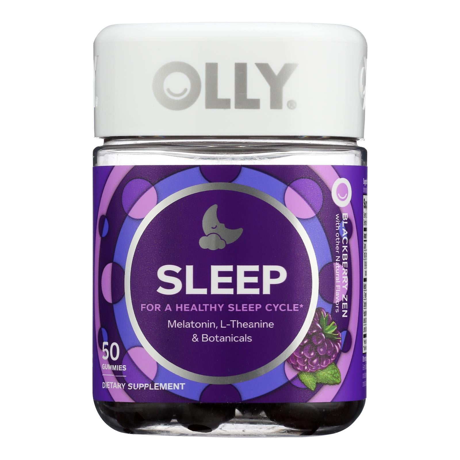 Olly - Supplement Restful Sleep Blackberry - Case of 3-50 Count