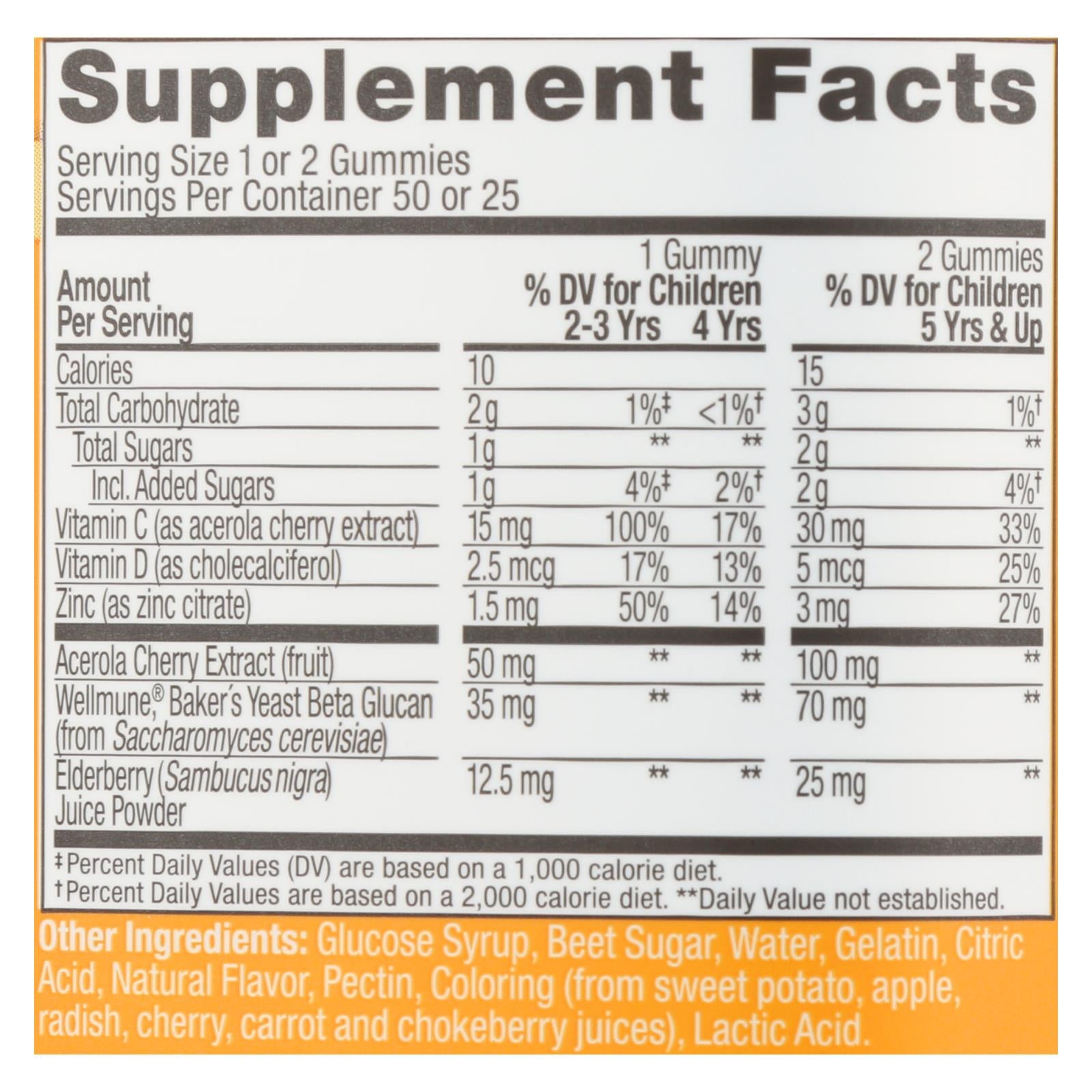 Olly - Supplement Immunity Kids - Case of 3-50 Count
