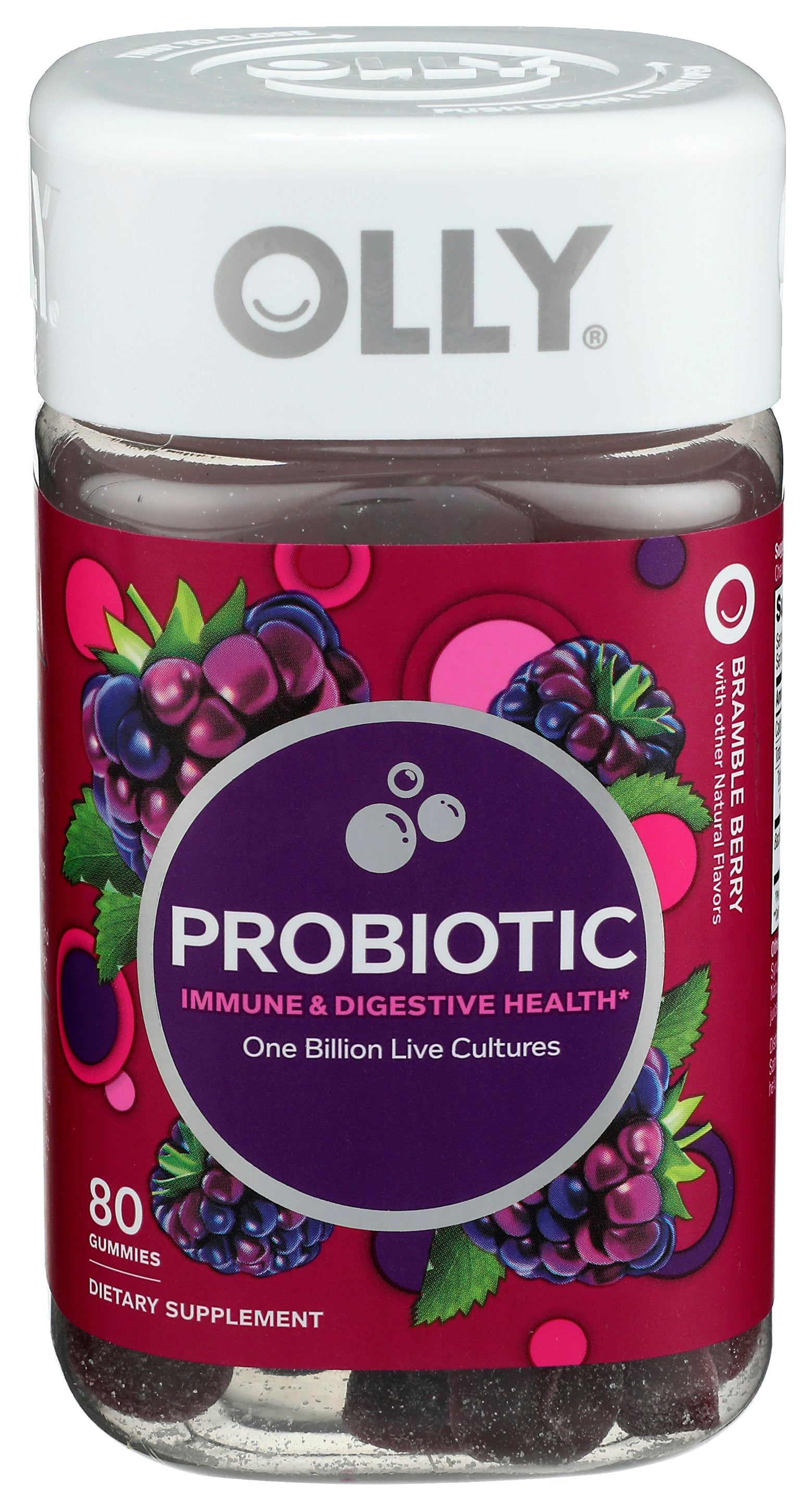 OLLY PROBIOTIC GUMMY BERRY - Case of 3