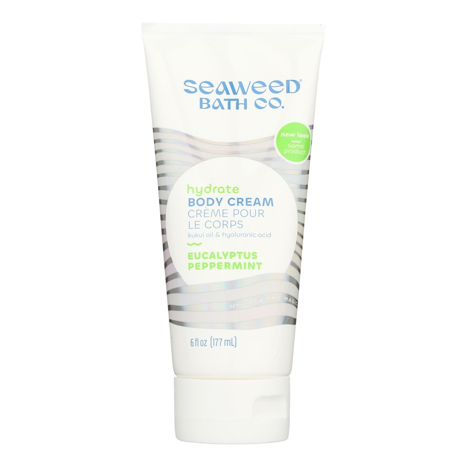 The Seaweed Bath Co Body Cream - Eucalyptus - Peppermint - 6 Oz