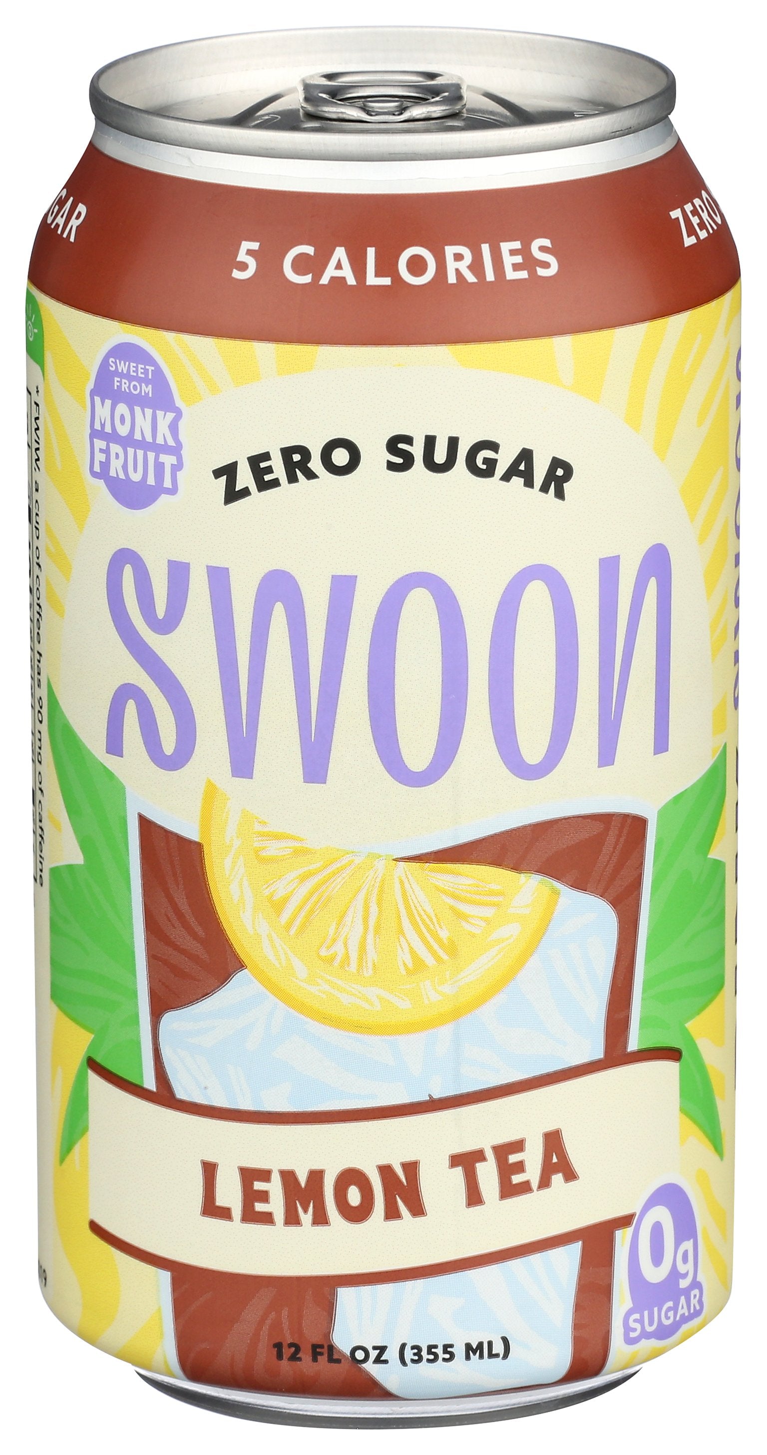 SWOON TEA ZERO SUGAR LEMON RTD - Case of 12