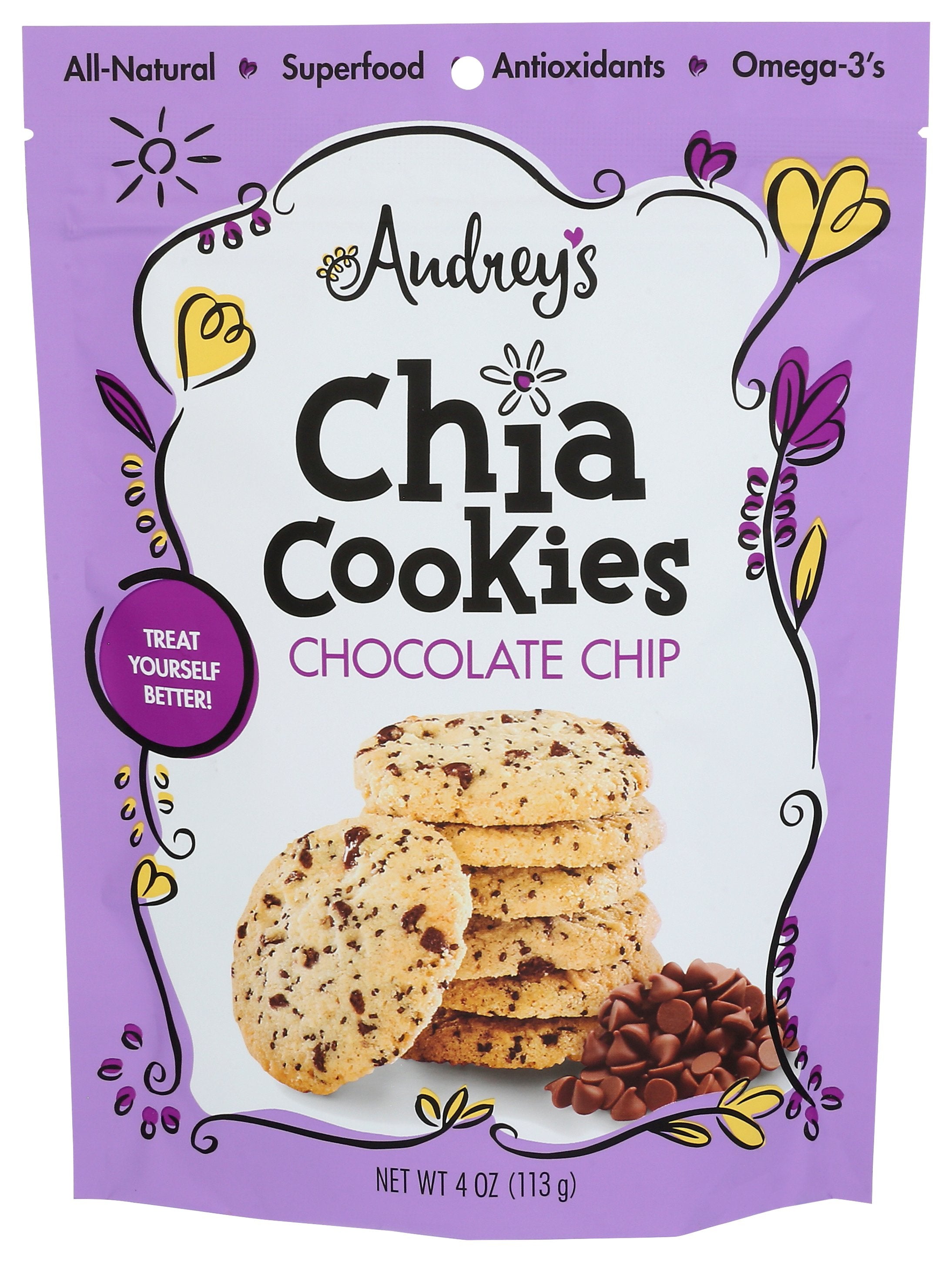 AUDREYS COOKIE CHIA CHOC CHIP - Case of 6