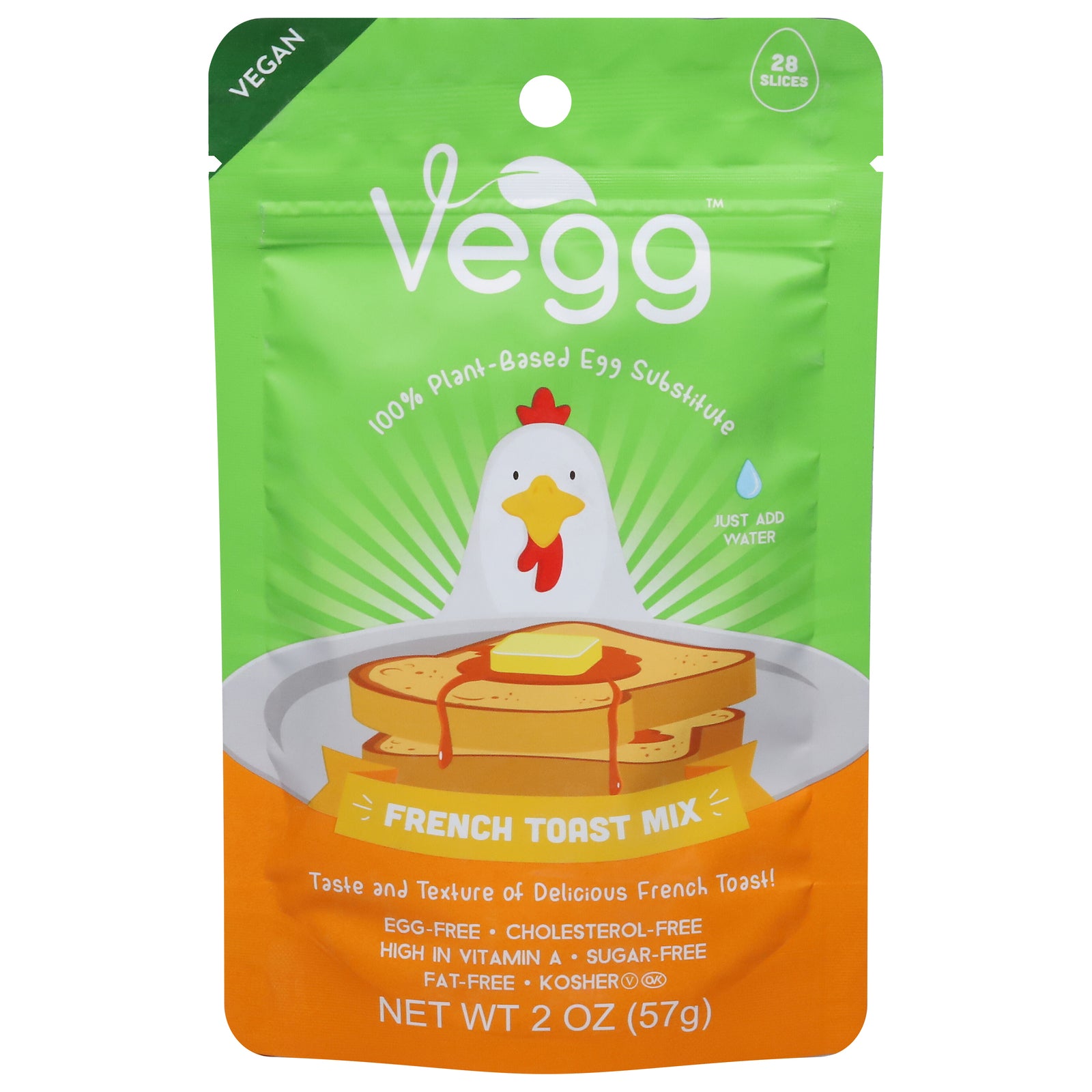 Vegg - Mix French Toast - Case of 12 - 2 ounces