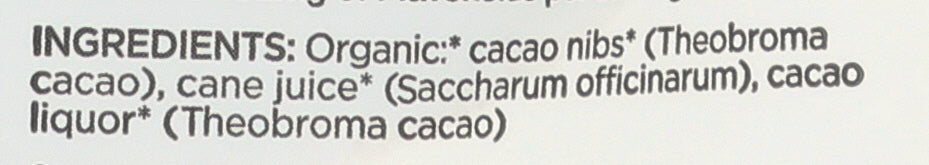 NAVITAS CACAO NIBS SWTND ORG - Case of 12