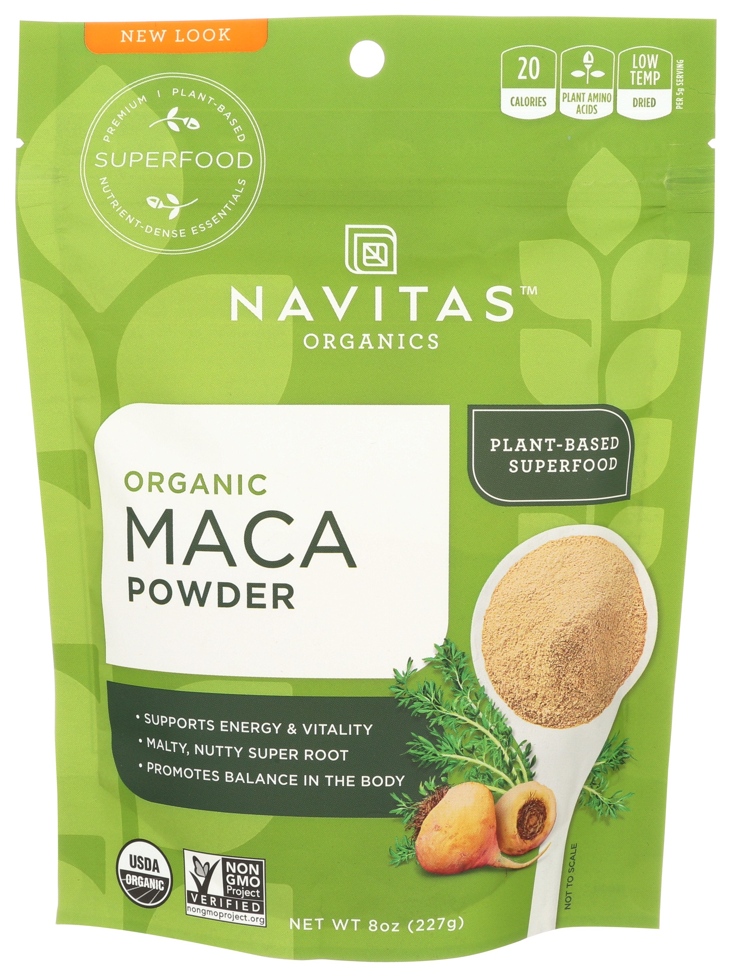 NAVITAS MACA POWDER ORG [MACA POWDER - 8 OZ]