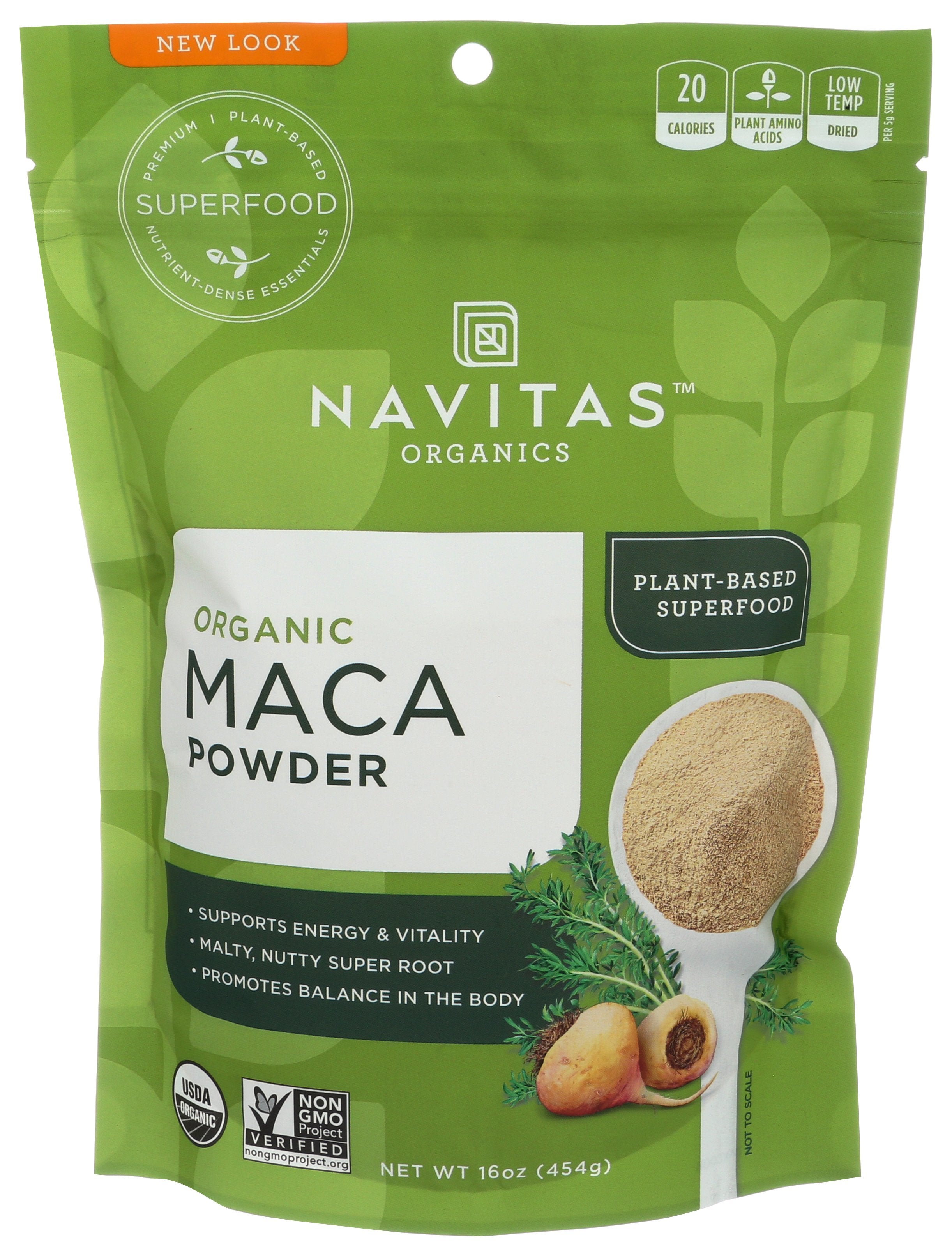 NAVITAS MACA POWDER ORG [MACA POWDER - 16 OZ]