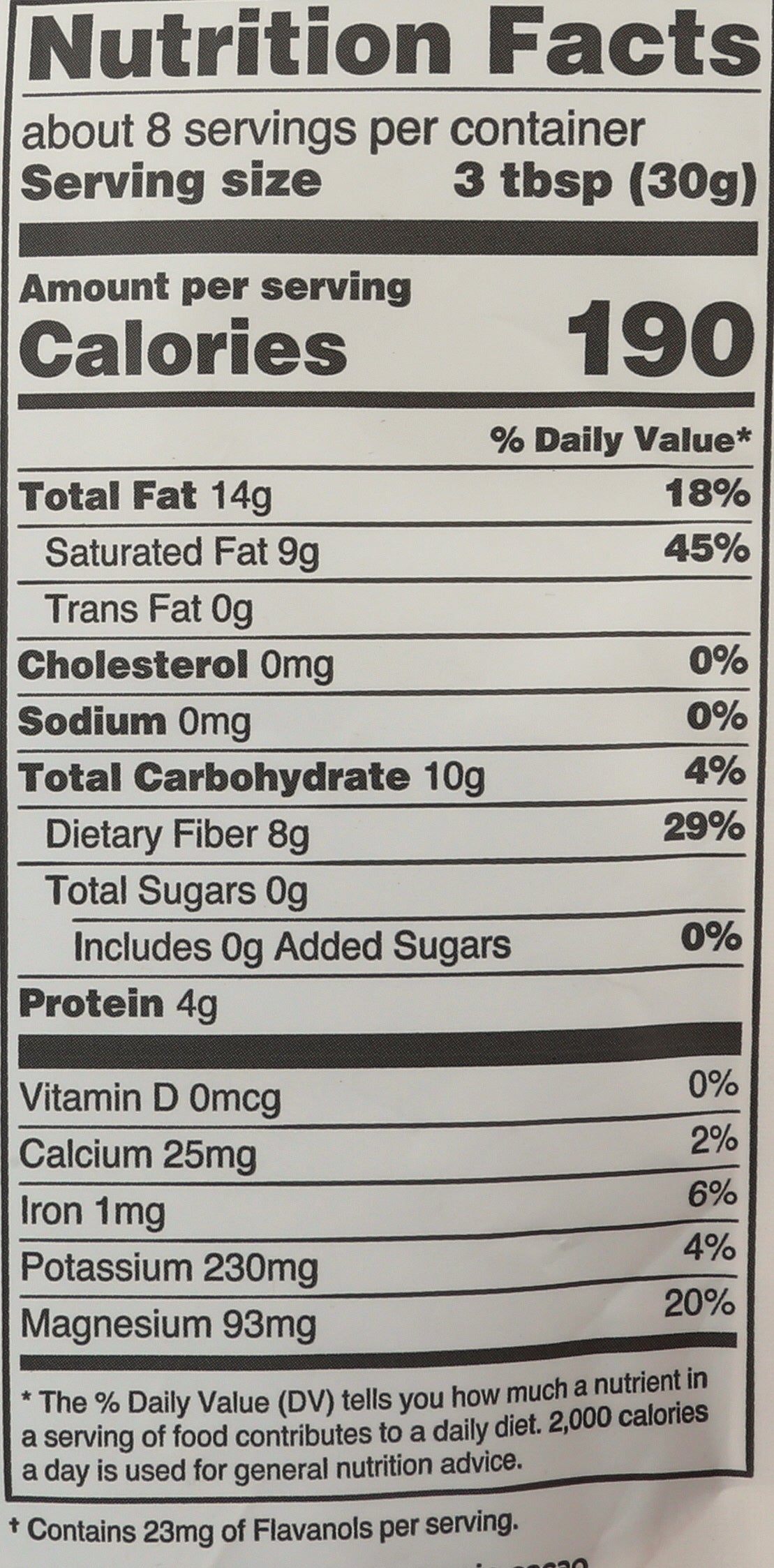 NAVITAS CACAO NIBS ORG [CACAO NIBS - 8 OZ]