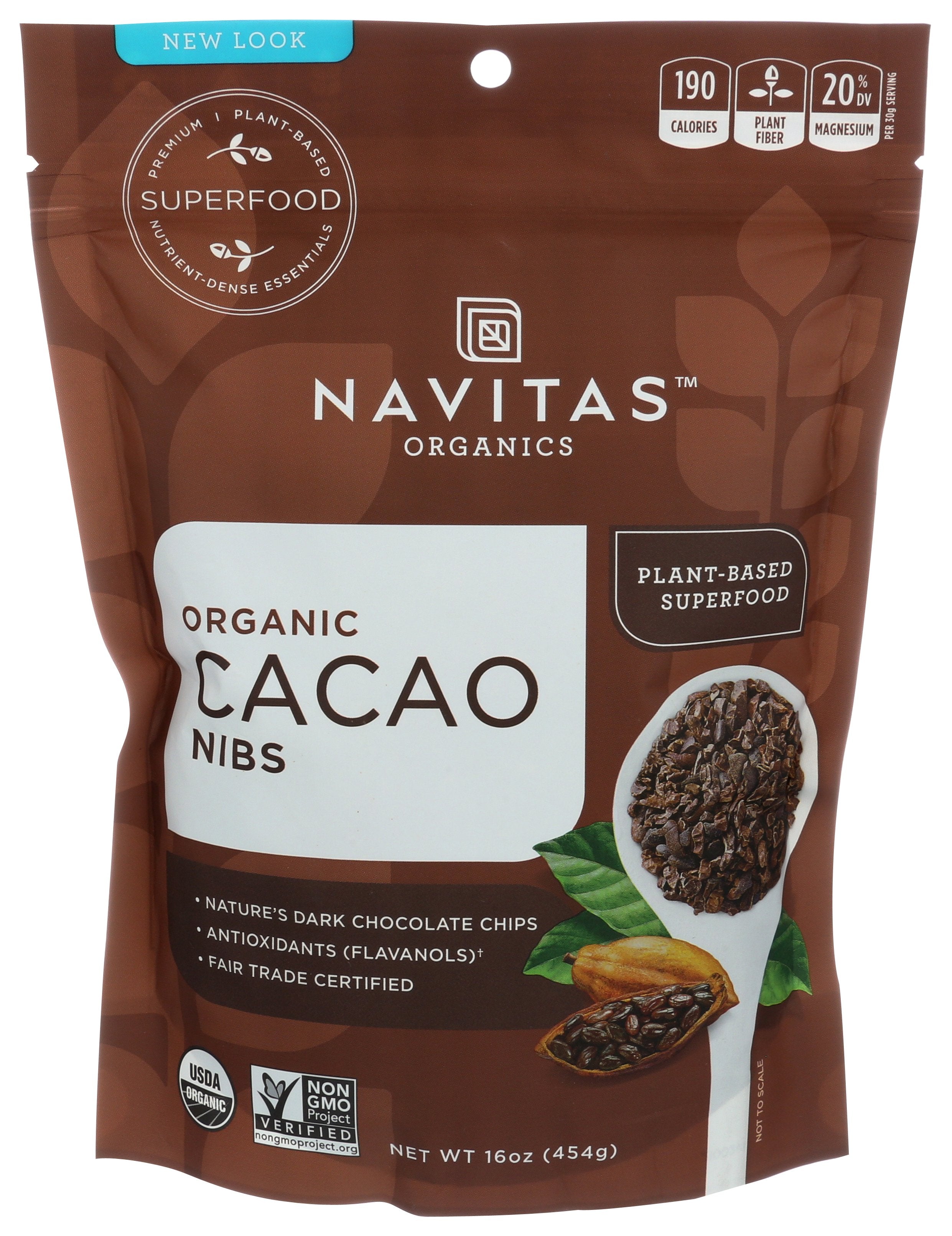 NAVITAS CACAO NIBS ORG [CACAO NIBS - 16 OZ]