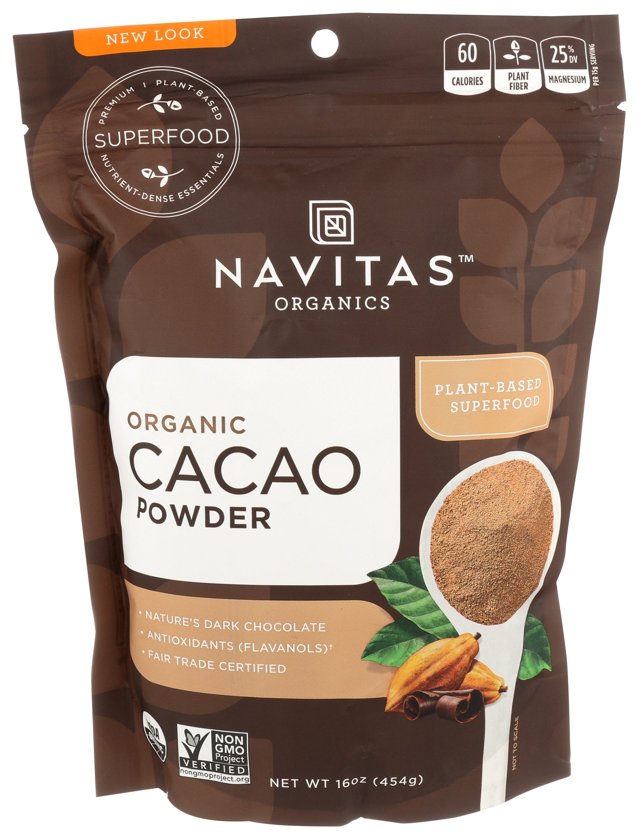NAVITAS CACAO POWDER ORG [CACAO POWDER - 16 OZ]