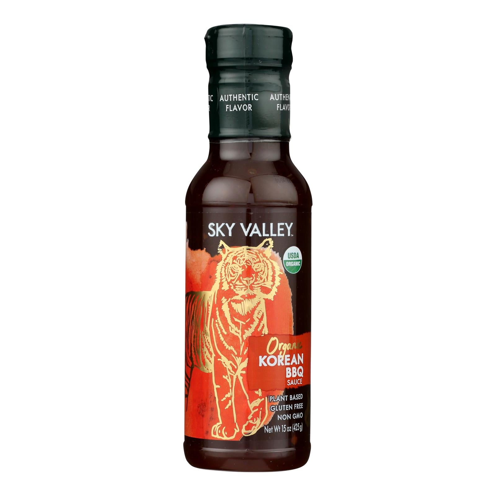 Sky Valley Korean BBQ Sauce  - Case of 6 - 15 FZ