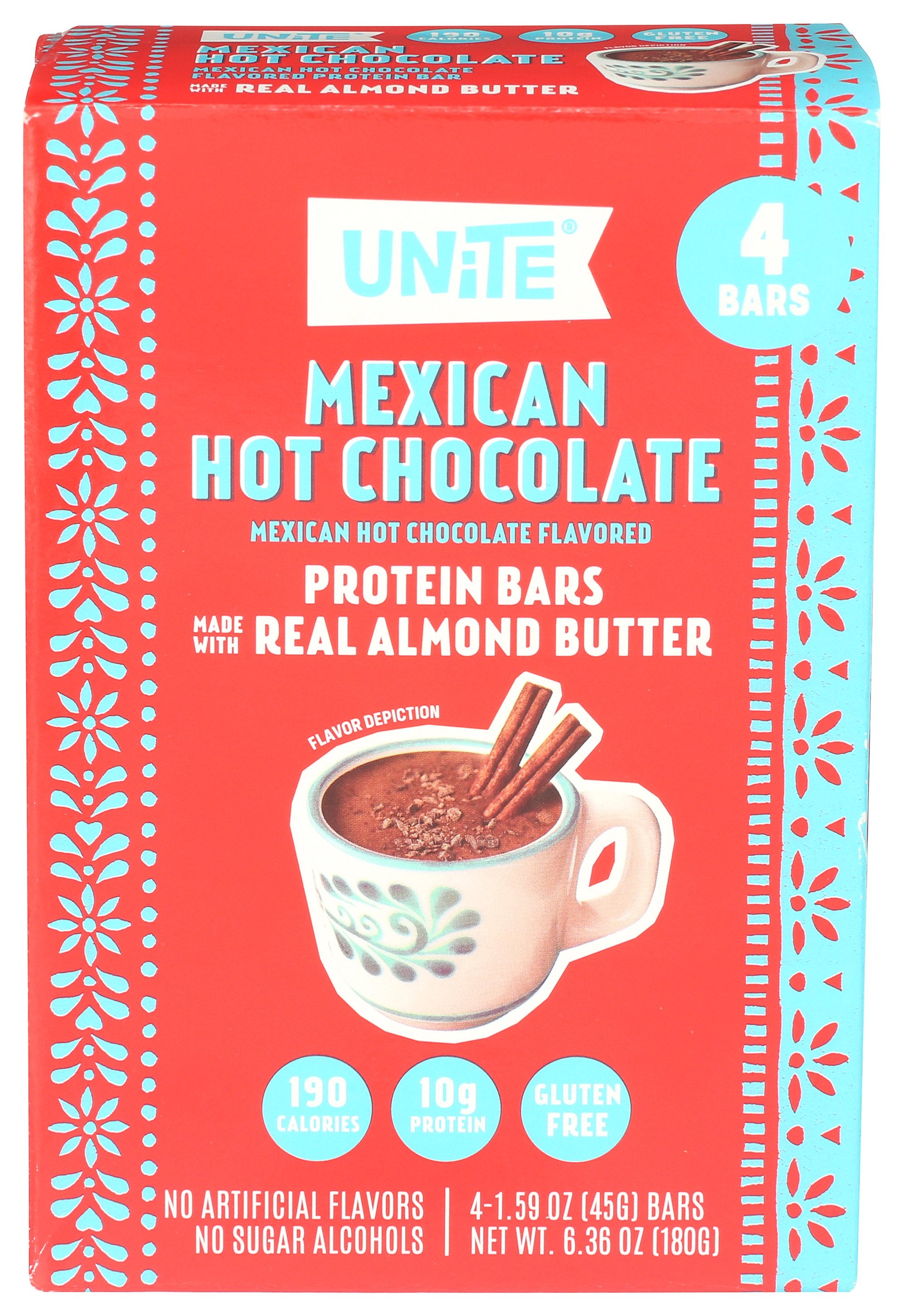 UNITE BAR MEX HOT CHOC 4PC - Case of 6