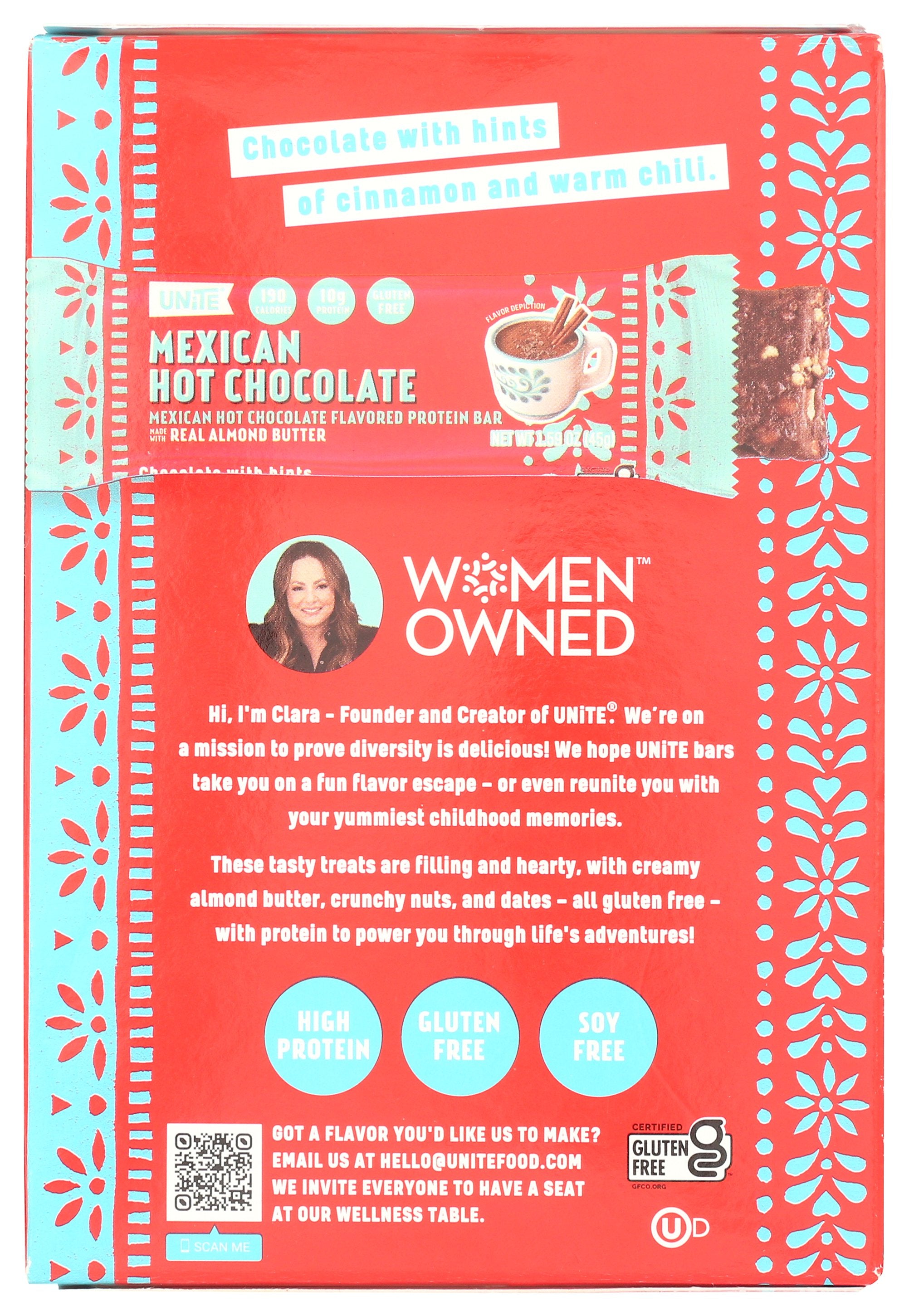 UNITE BAR MEX HOT CHOC 4PC - Case of 6