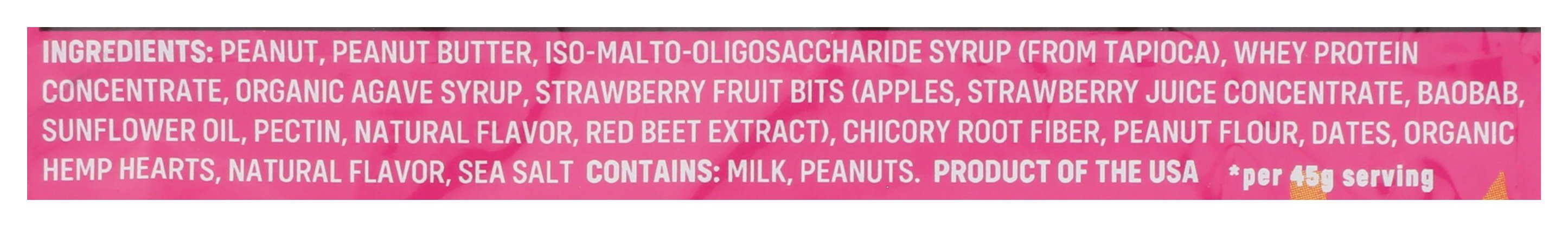 UNITE BAR PROTEIN PB JELLY - Case of 12