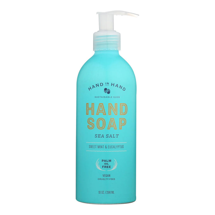 Hand In Hand - Liquid Hand Soap Sea Salt - Case Of 3-10 Oz