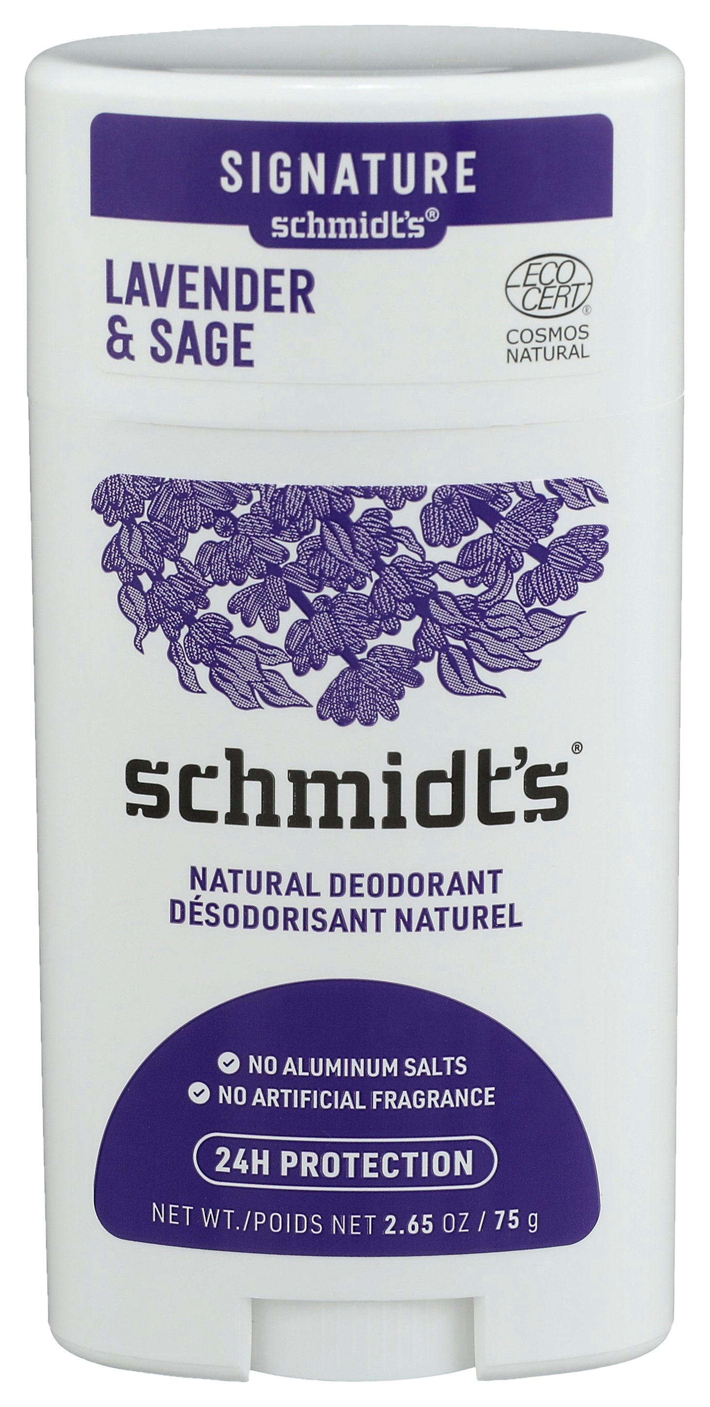 SCHMIDTS DEODORANT LAVENDER SAGE - Case of 3