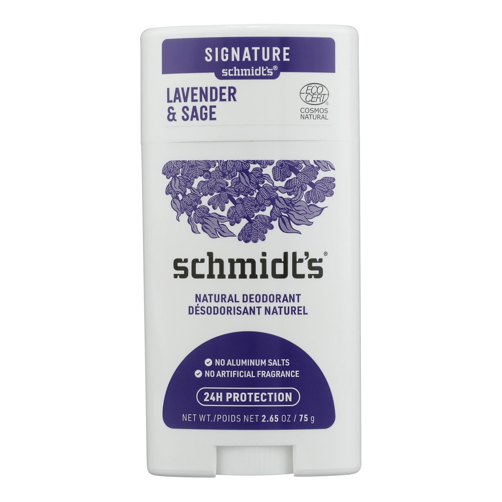 Schmidt's - Deodorant Lav&sage Stick - 1 Each - 2.65 Oz