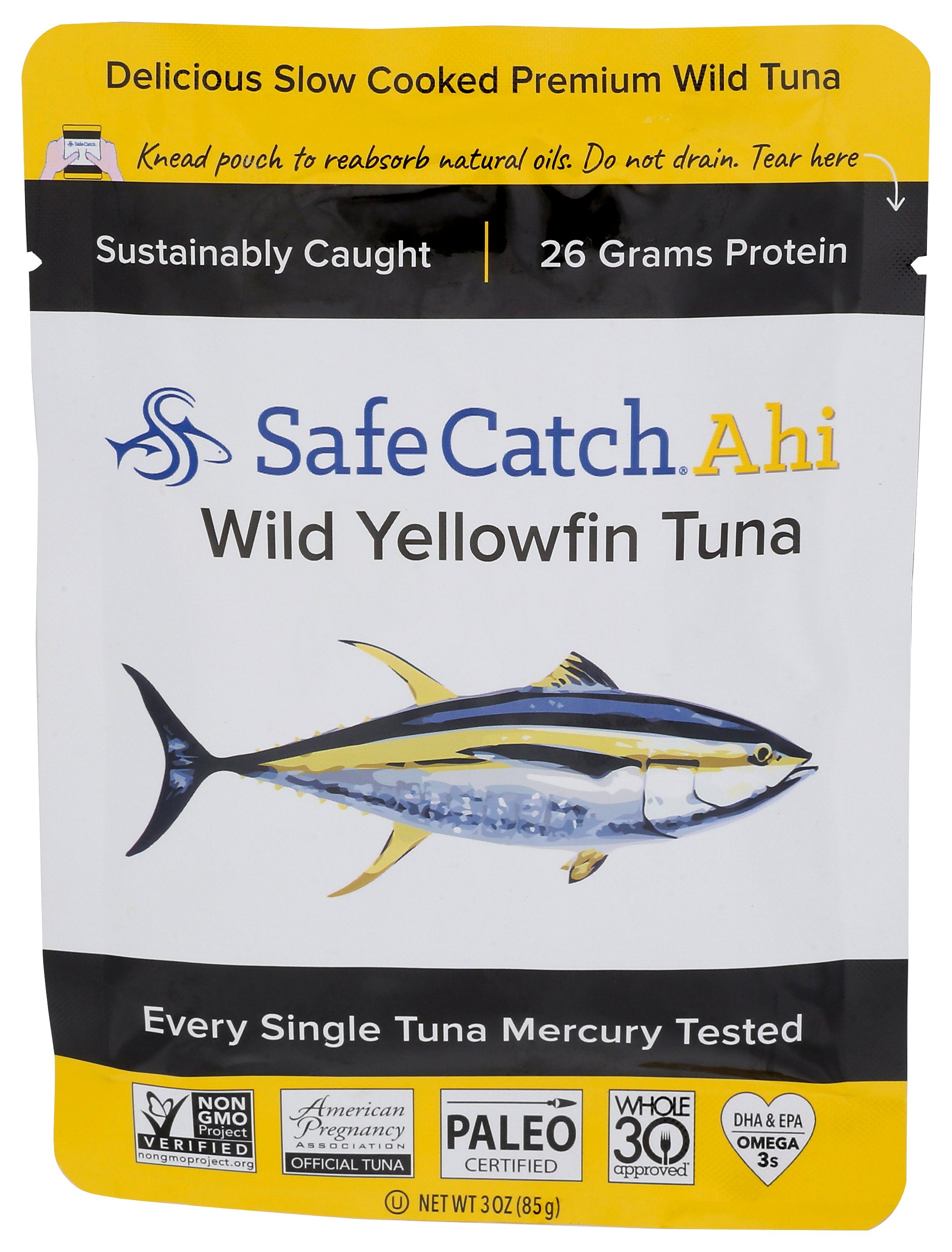 SAFECATCH TUNA SS YELLOWFIN - Case of 12