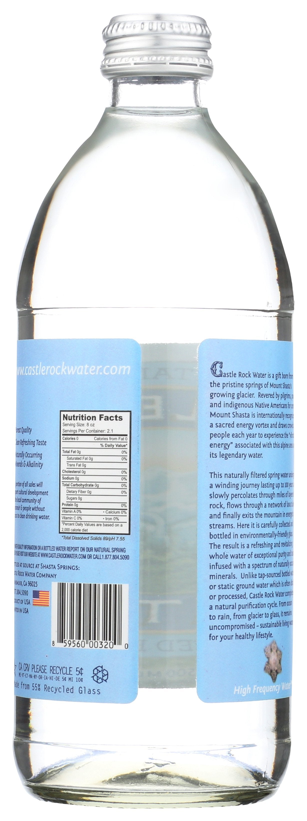 CASTLE ROCK WATER STILL - Case of 24