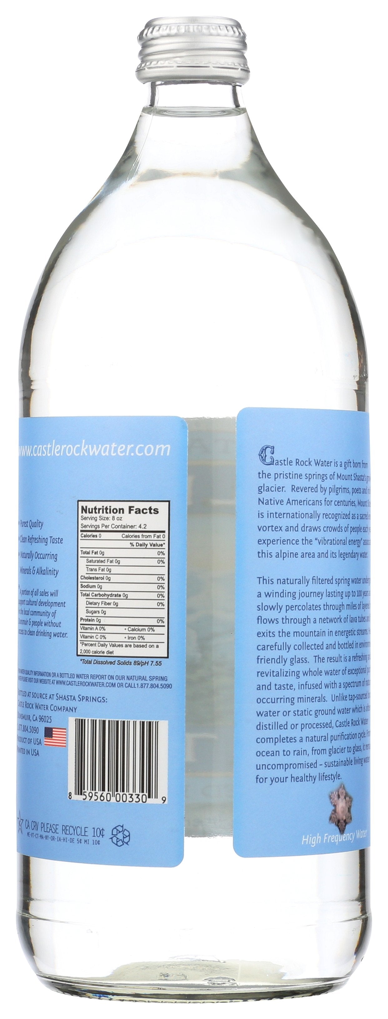 CASTLE ROCK WATER STILL - Case of 12